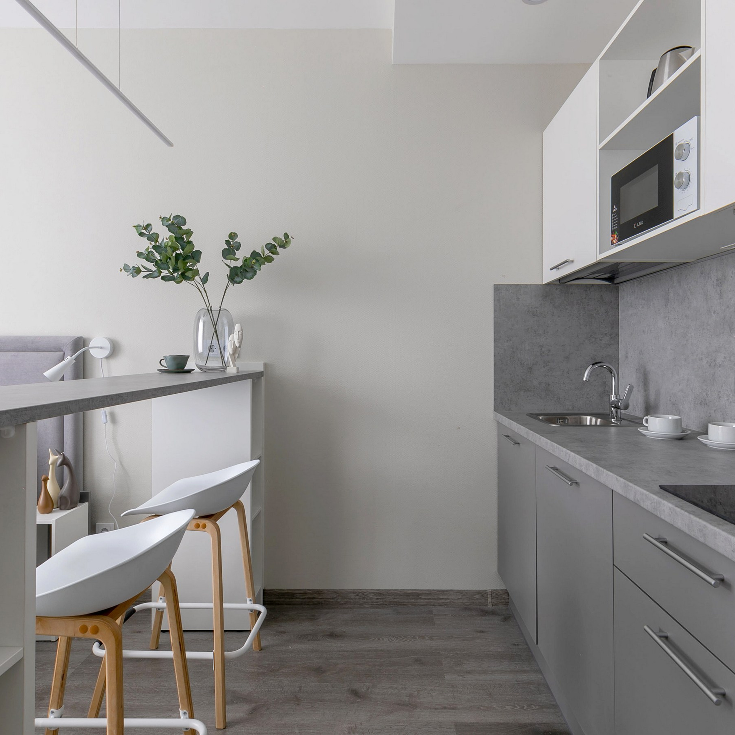 Апартаменты IN2it у метро Купчино. Интерьерный фотограф в Санкт-Петербурге, Ленинградской области и в Москве Николай Щербаков