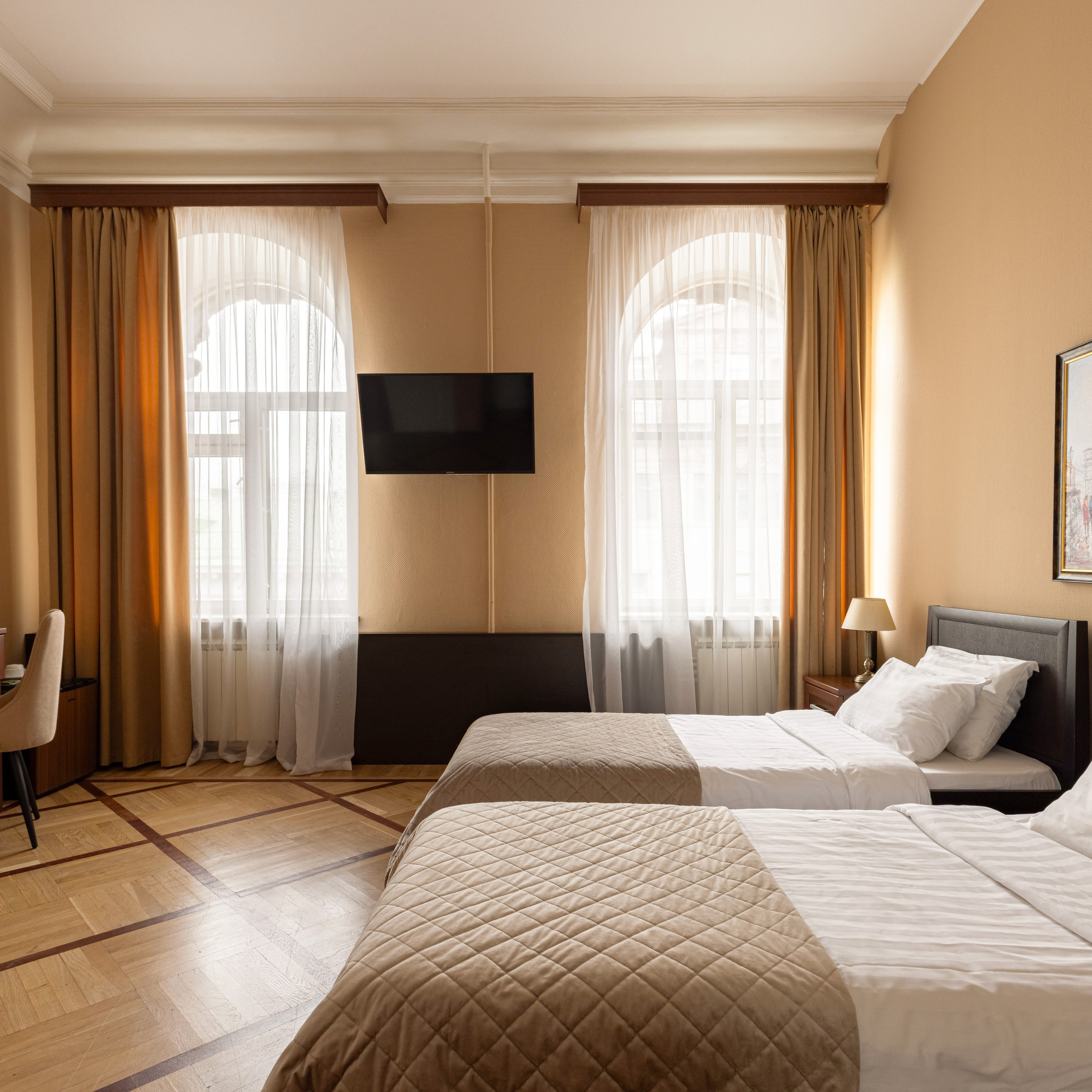 Отель на Гороховой улице. Интерьерный фотограф в Санкт-Петербурге, Ленинградской области и в Москве Николай Щербаков