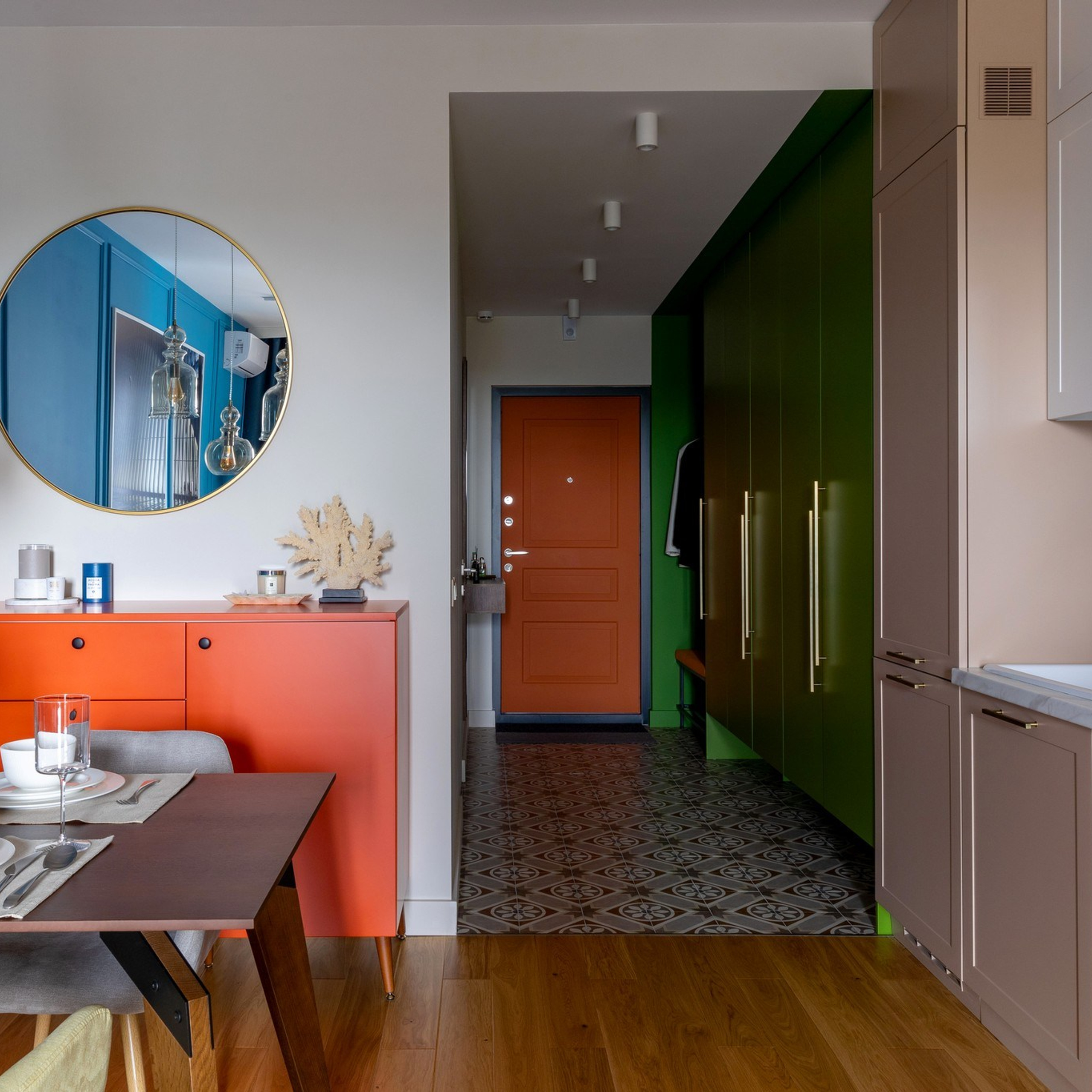 Фотосъёмка реализованного дизайн-проекта в ЖК Магнифика. Интерьерный фотограф в Санкт-Петербурге, Ленинградской области и в Москве Николай Щербаков