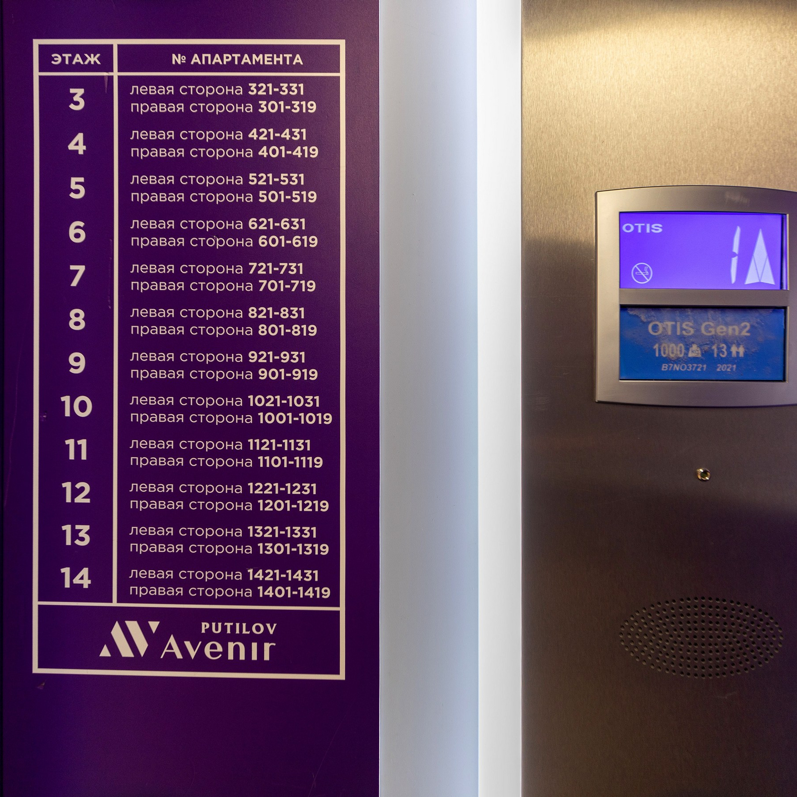 Фотосъёмка студии в апартаментах Putilov Avenir. Интерьерный фотограф в Санкт-Петербурге, Ленинградской области и в Москве Николай Щербаков