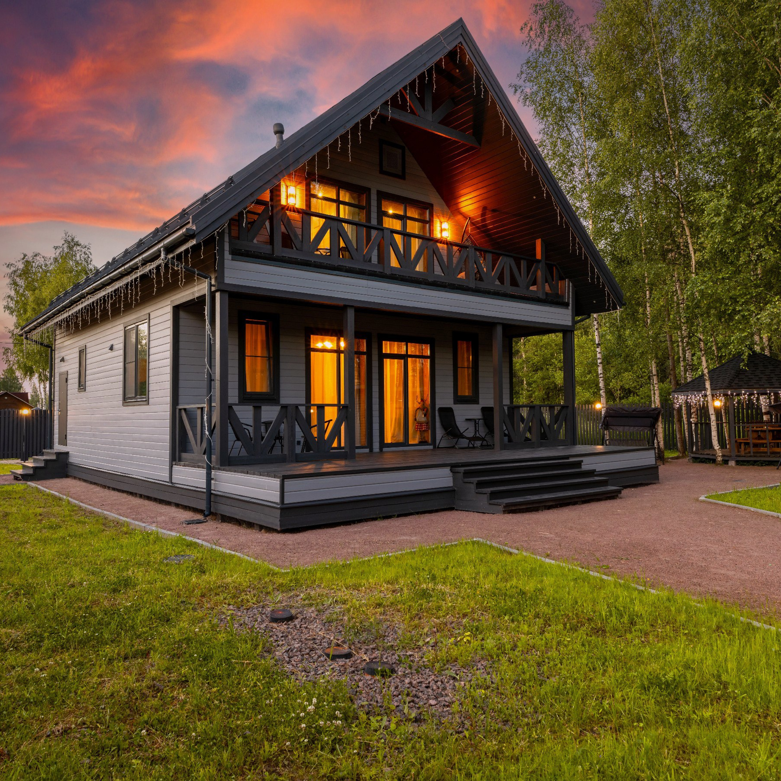 Фотосъёмка дома в Днп Берёзовка для строительной компании. Интерьерный фотограф в Санкт-Петербурге, Ленинградской области и в Москве Николай Щербаков