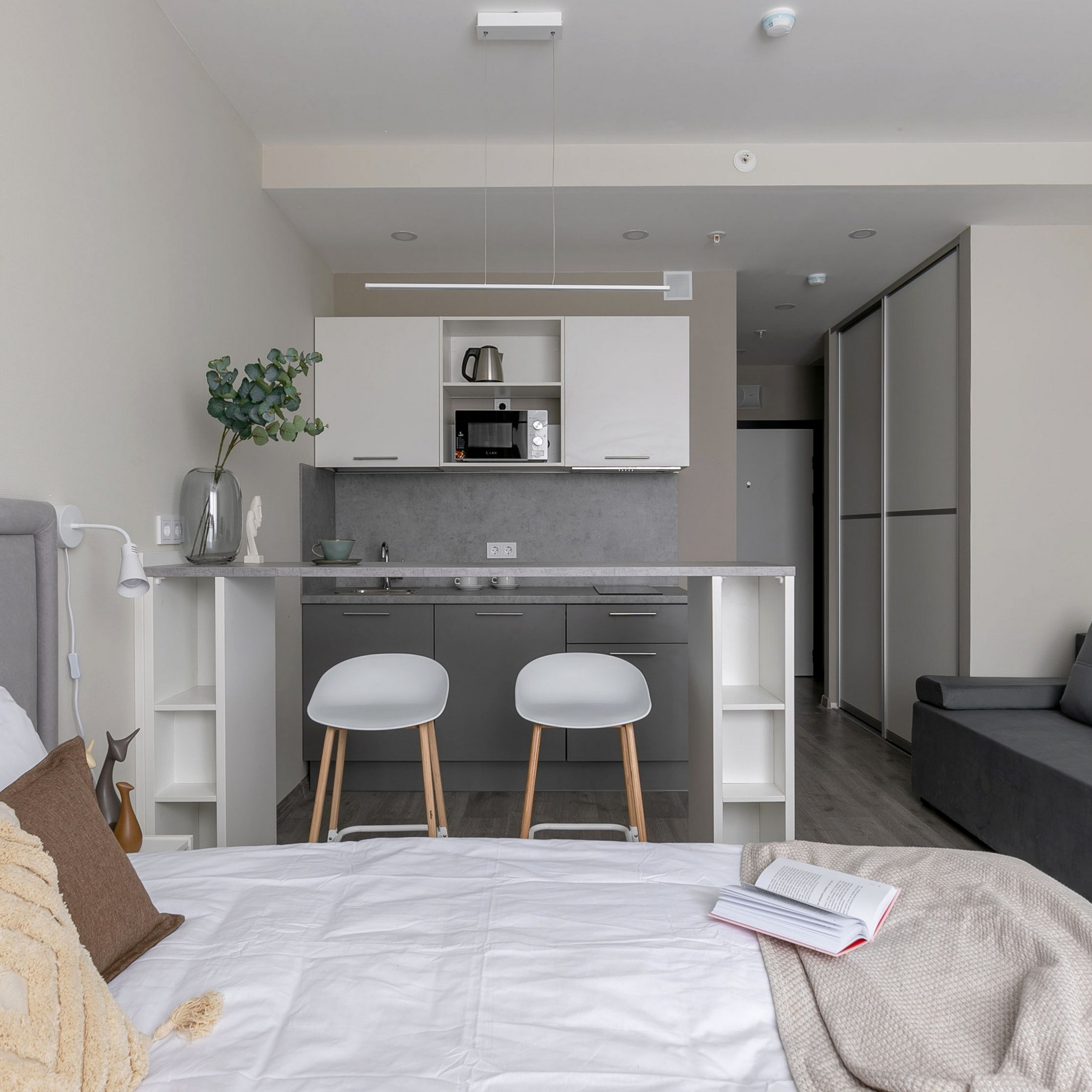 Апартаменты IN2it у метро Купчино. Интерьерный фотограф в Санкт-Петербурге, Ленинградской области и в Москве Николай Щербаков