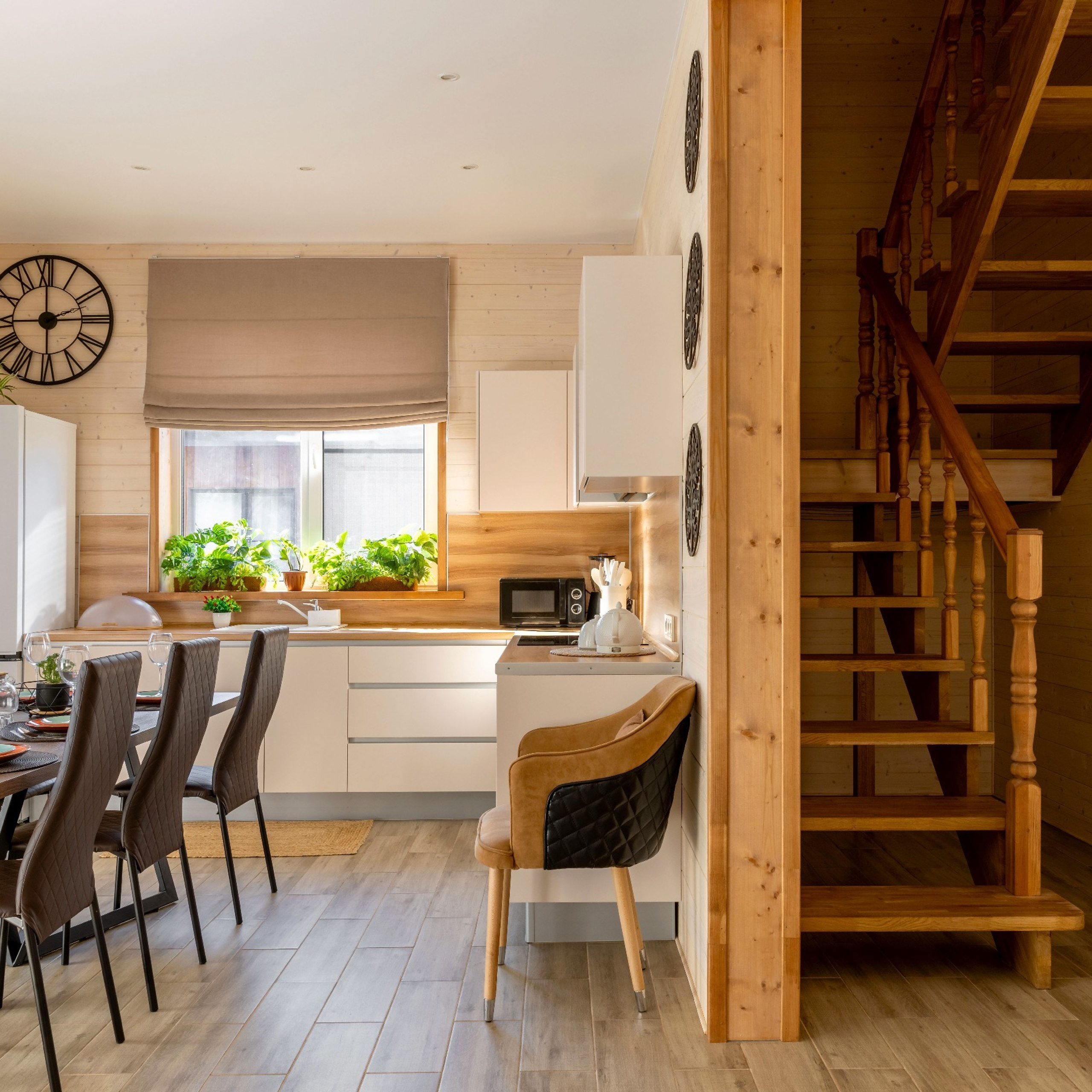 Фотосъёмка дома в Днп Берёзовка для строительной компании. Интерьерный фотограф в Санкт-Петербурге, Ленинградской области и в Москве Николай Щербаков