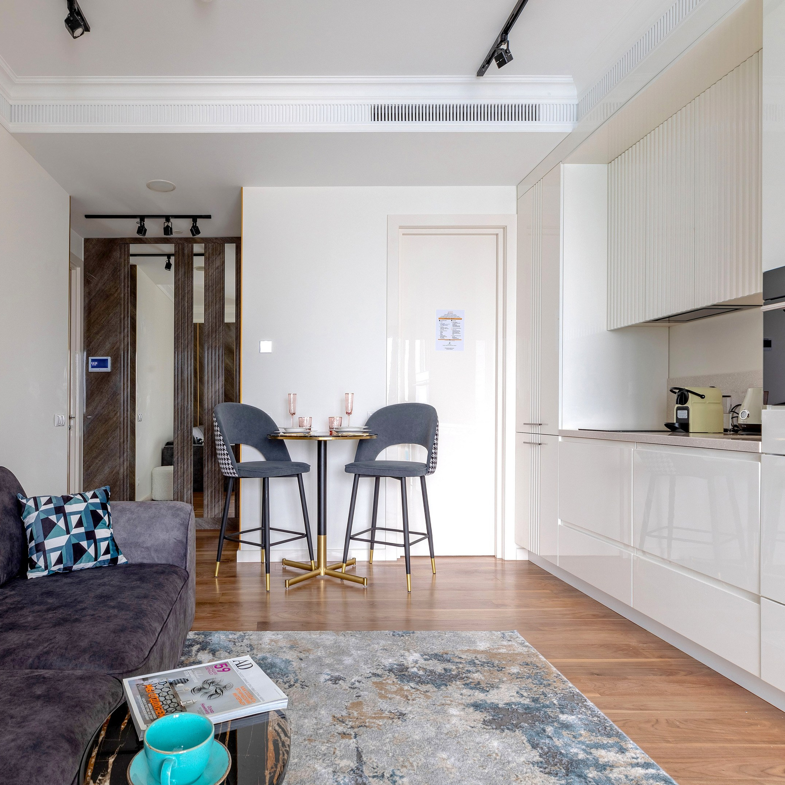 Апартаменты в Москва-Сити № 1. Интерьерный фотограф в Санкт-Петербурге, Ленинградской области и в Москве Николай Щербаков