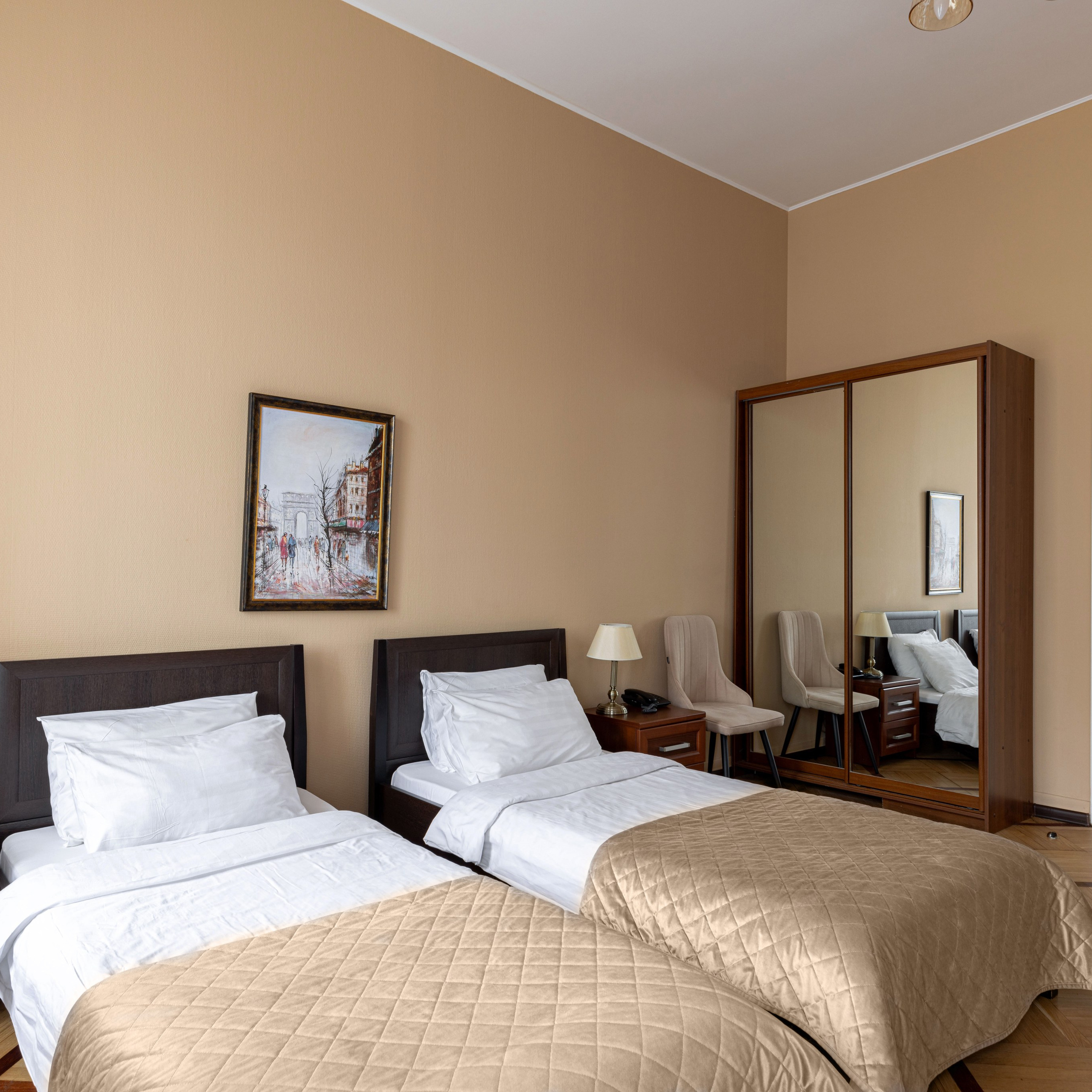 Отель на Гороховой улице. Интерьерный фотограф в Санкт-Петербурге, Ленинградской области и в Москве Николай Щербаков