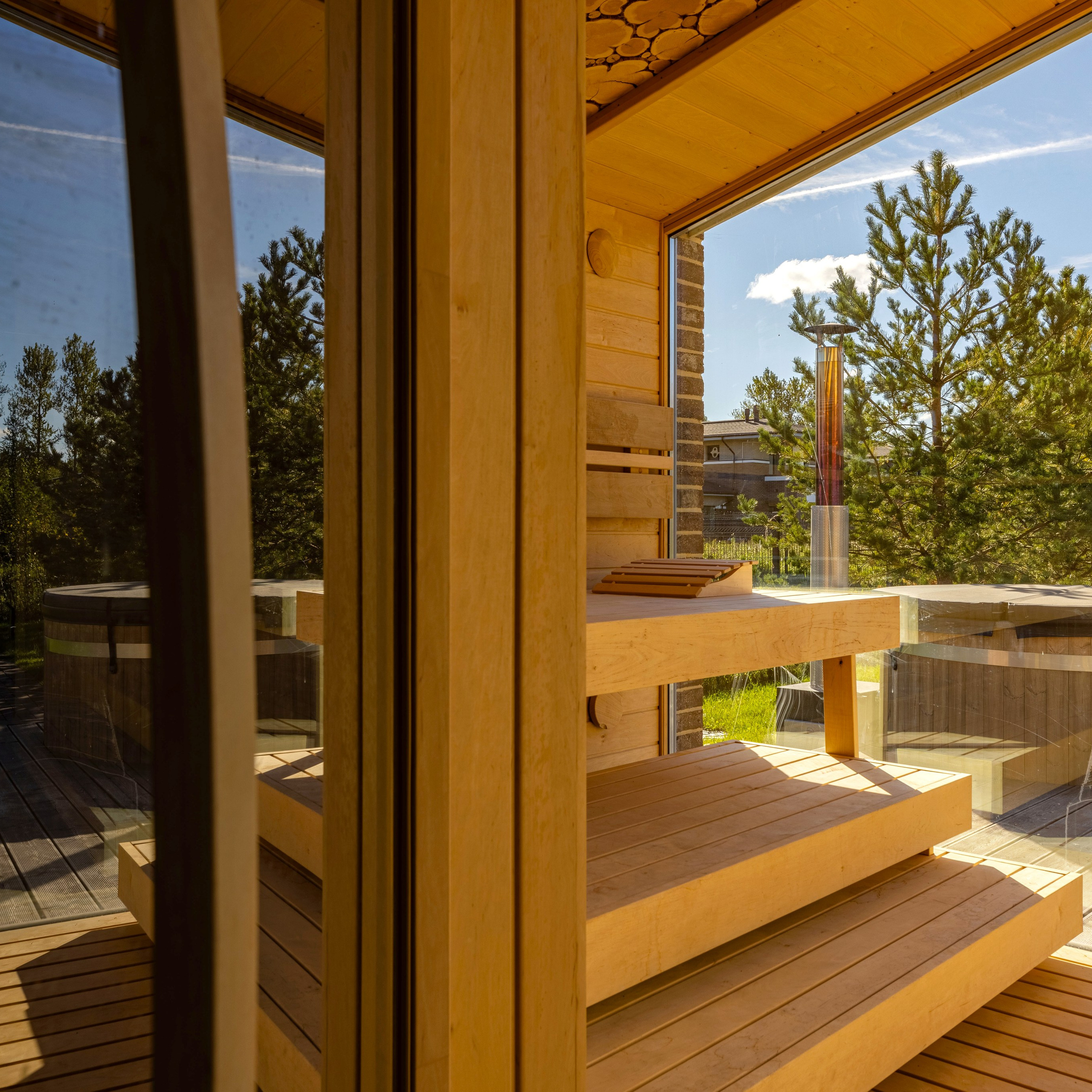 Фотосъёмка бани для строительной фирмы. Интерьерный фотограф в Санкт-Петербурге, Ленинградской области и в Москве Николай Щербаков