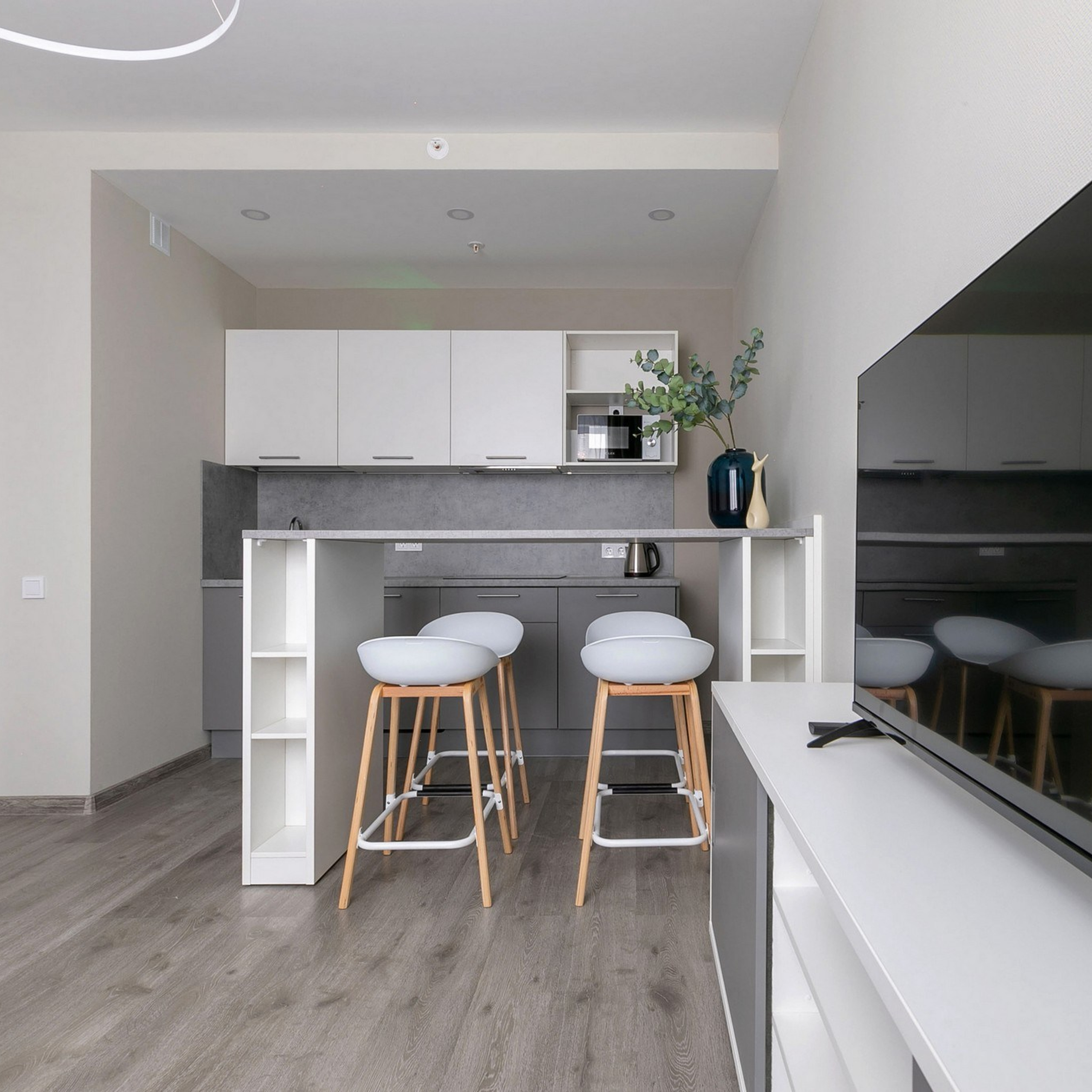 Апартаменты IN2it у метро Купчино. Интерьерный фотограф в Санкт-Петербурге, Ленинградской области и в Москве Николай Щербаков