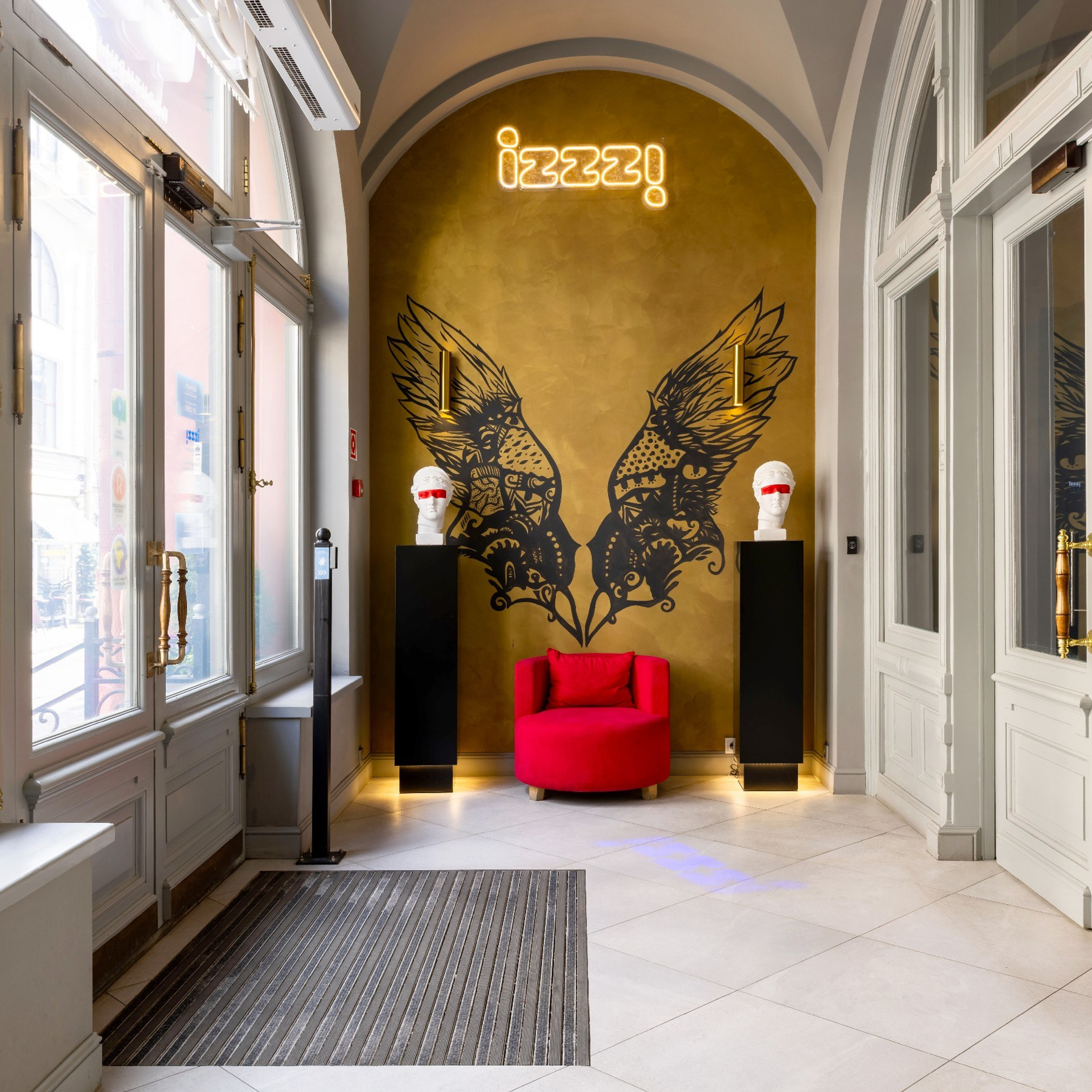 Отель Izzzi на Банковском переулке. Интерьерный фотограф в Санкт-Петербурге, Ленинградской области и в Москве Николай Щербаков