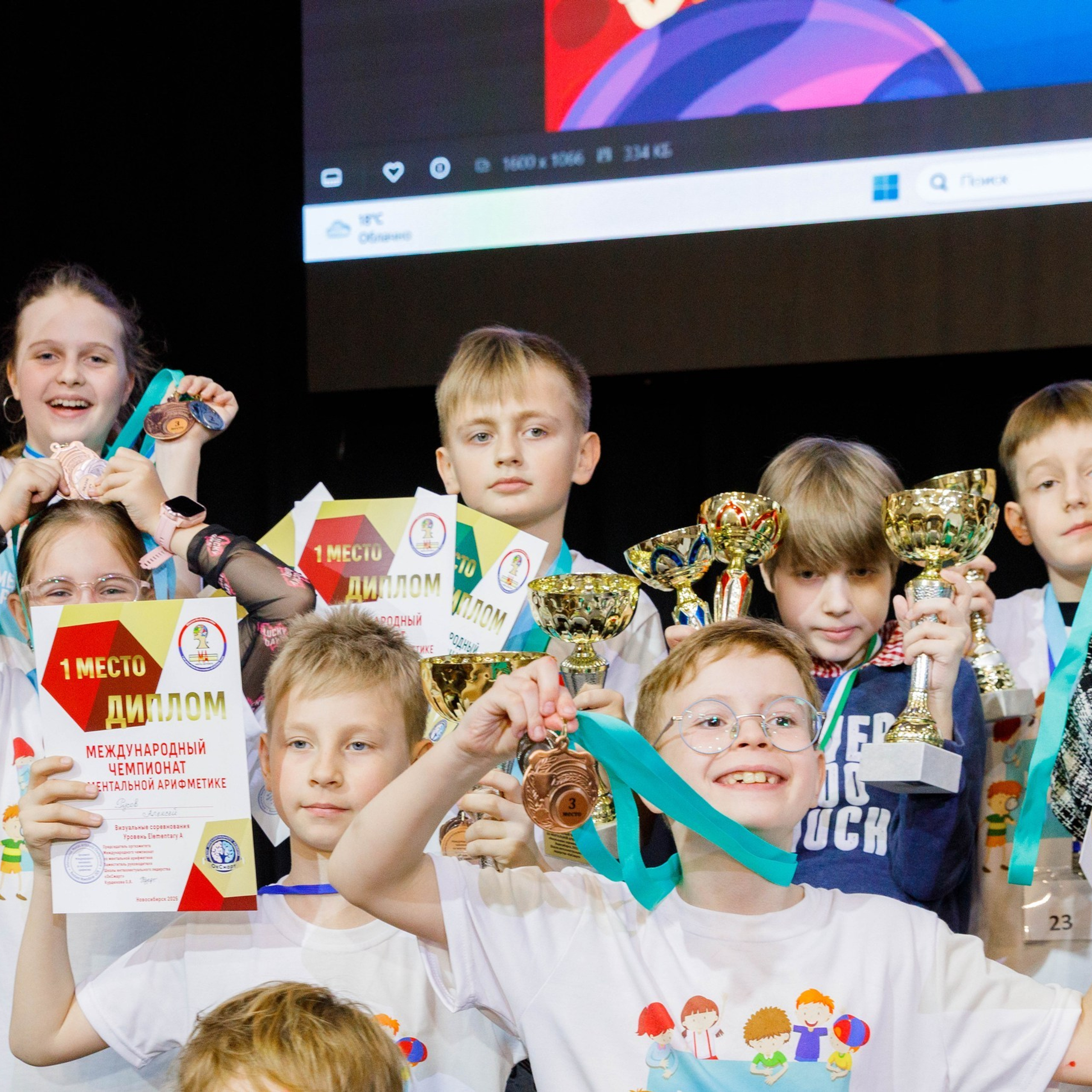 Международный чемпионат по ментальный арифметике. Апрель 2025 г.