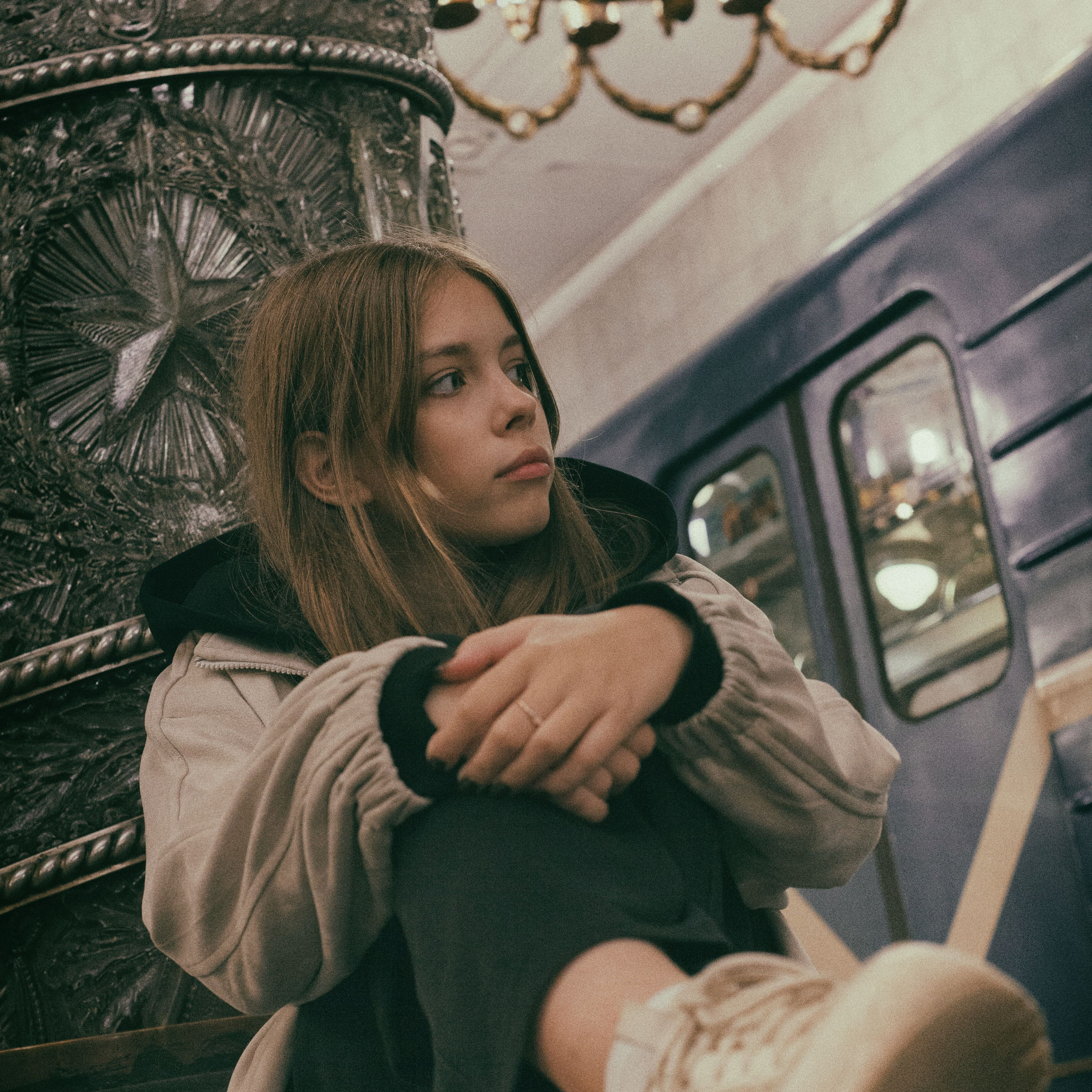 Фотосессия в метро