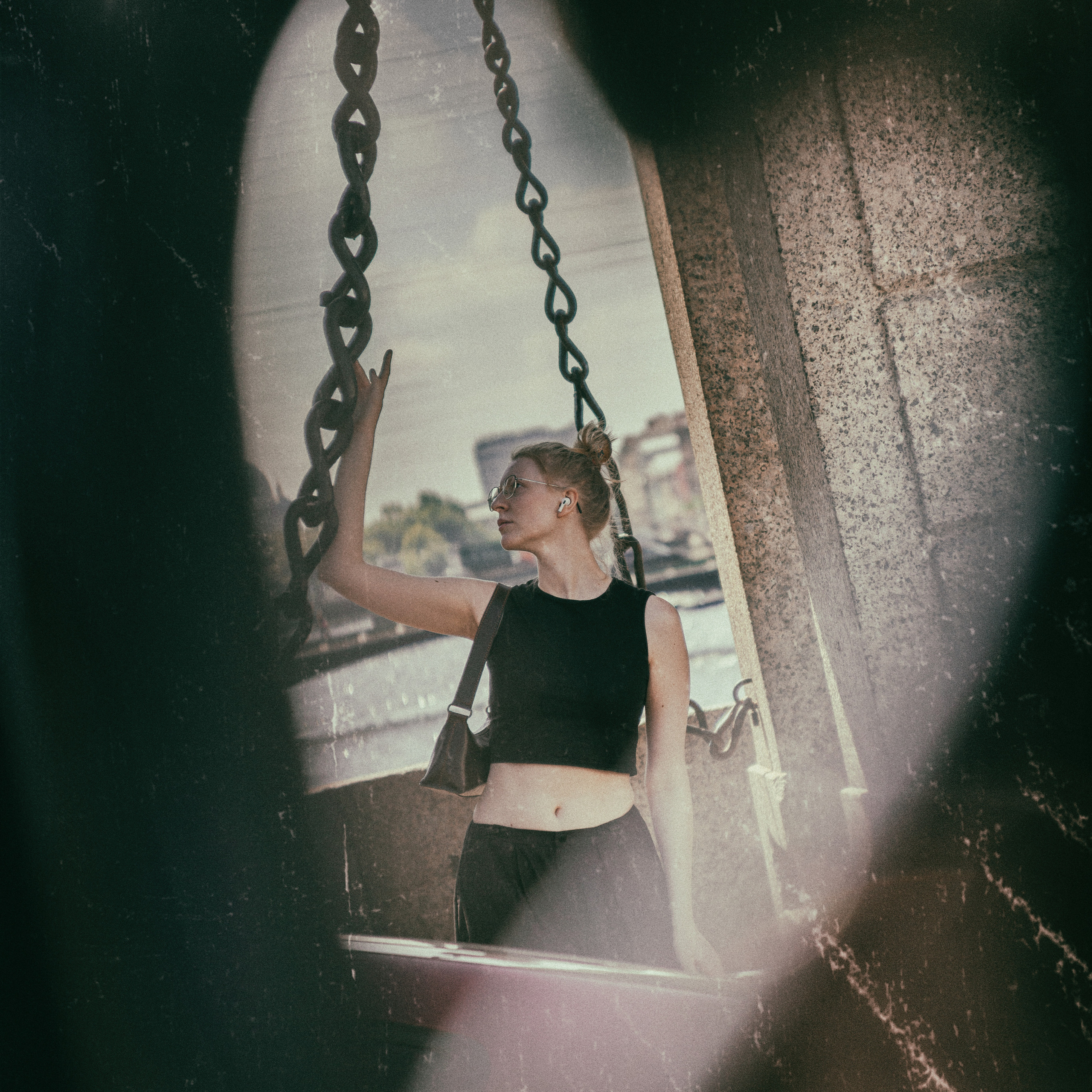 Фотосессия на мосту Ломоносова