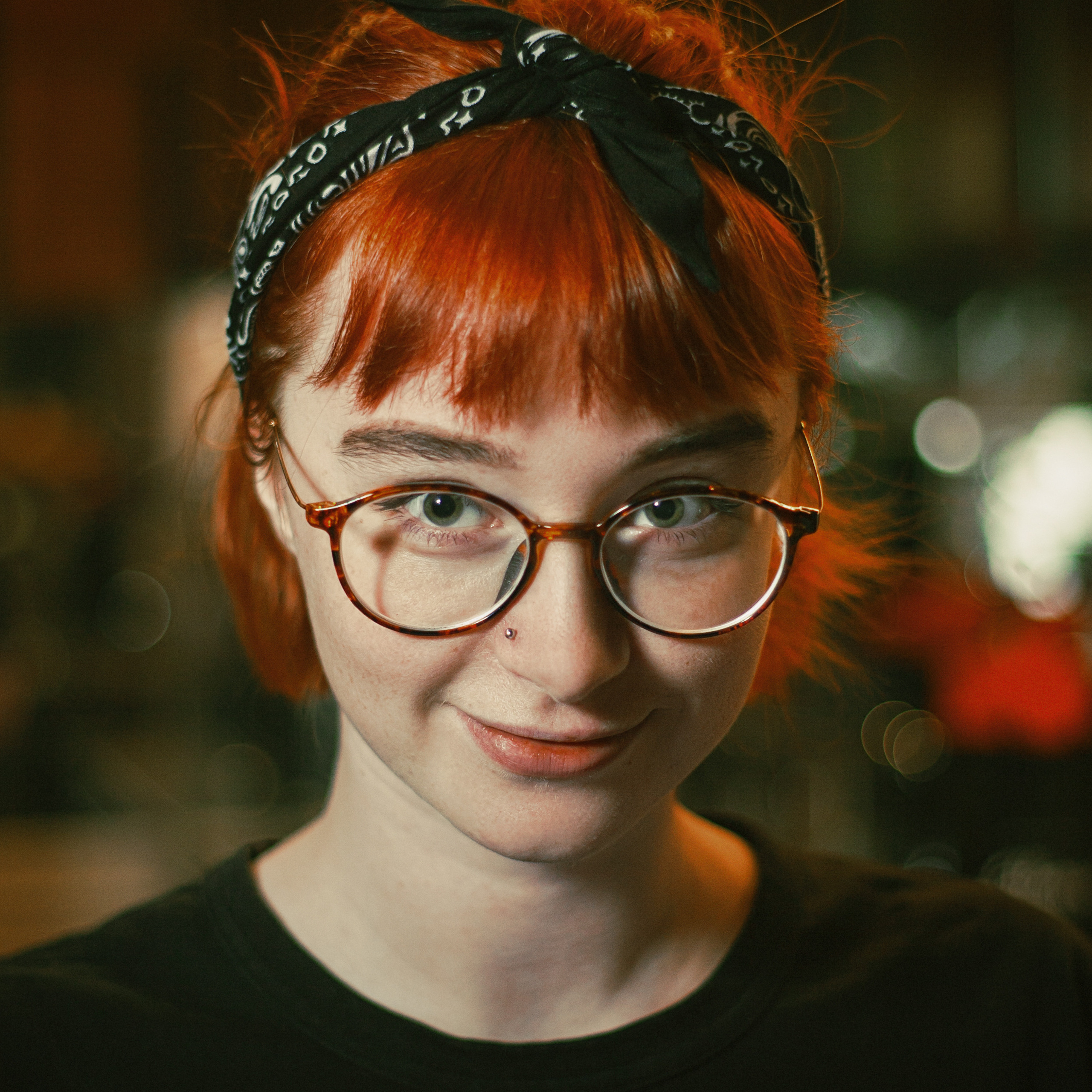 Съемка в кафе