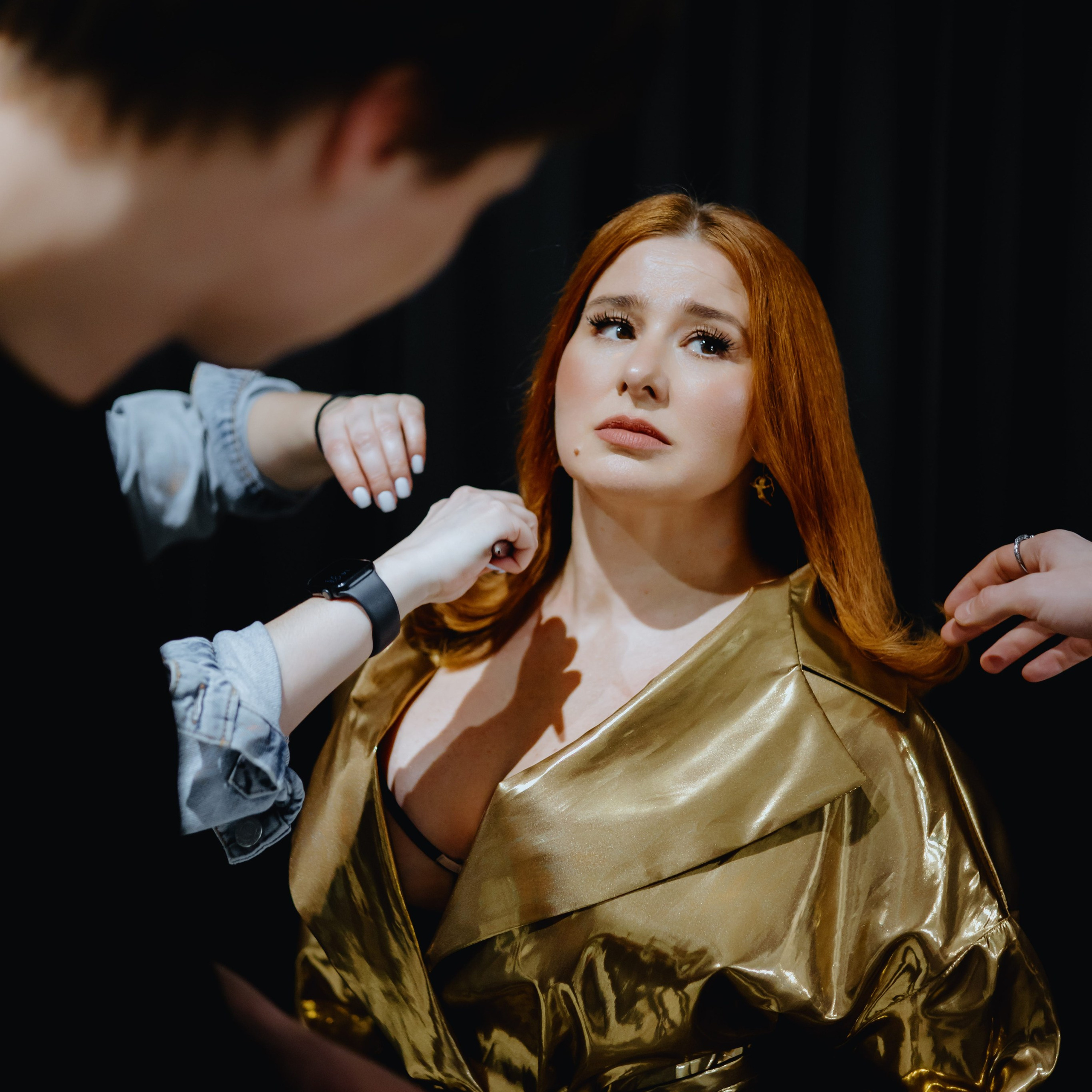 backstage для журнала «Караван историй» с Юлией Куварзиной