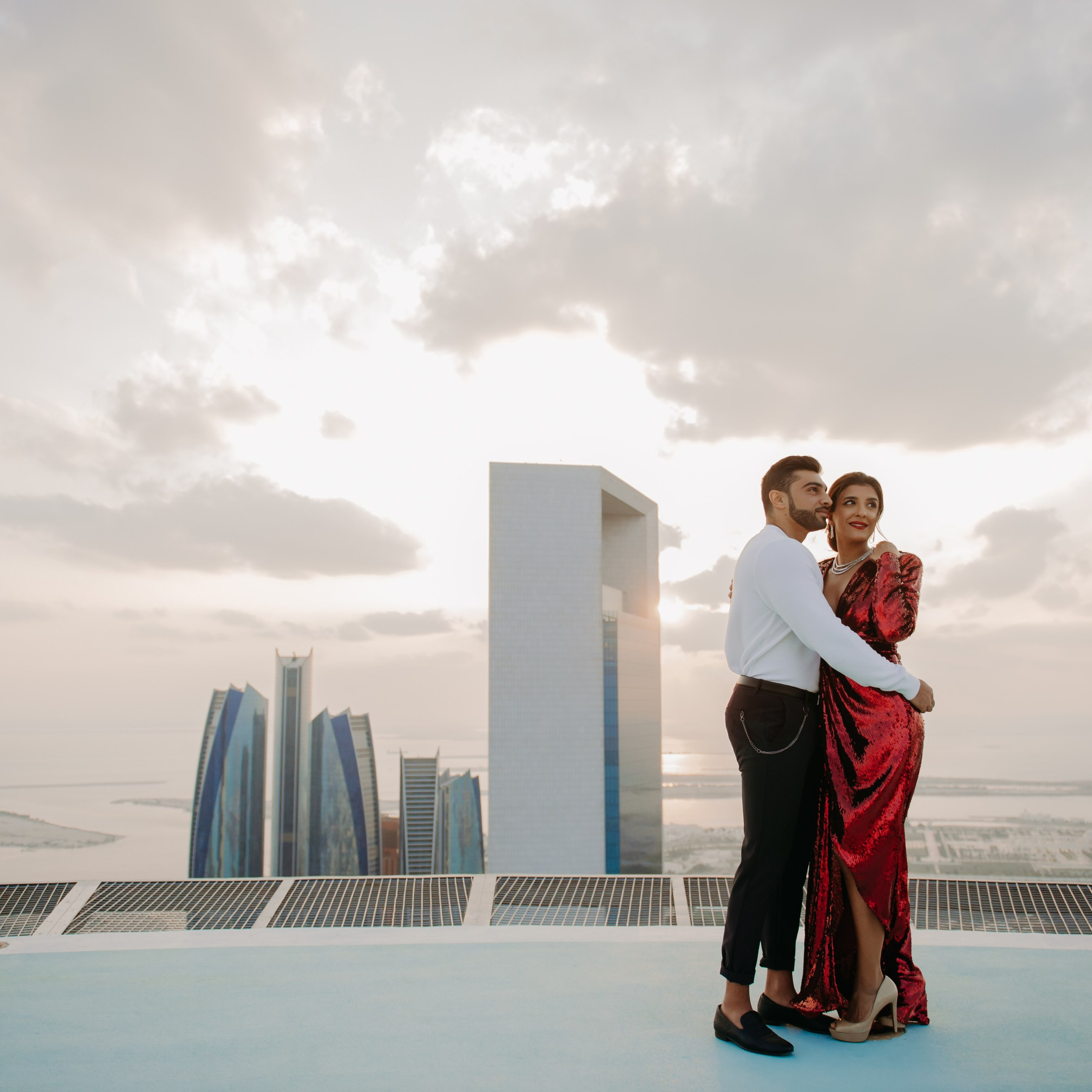 Love Story на высоте (Абу Даби)