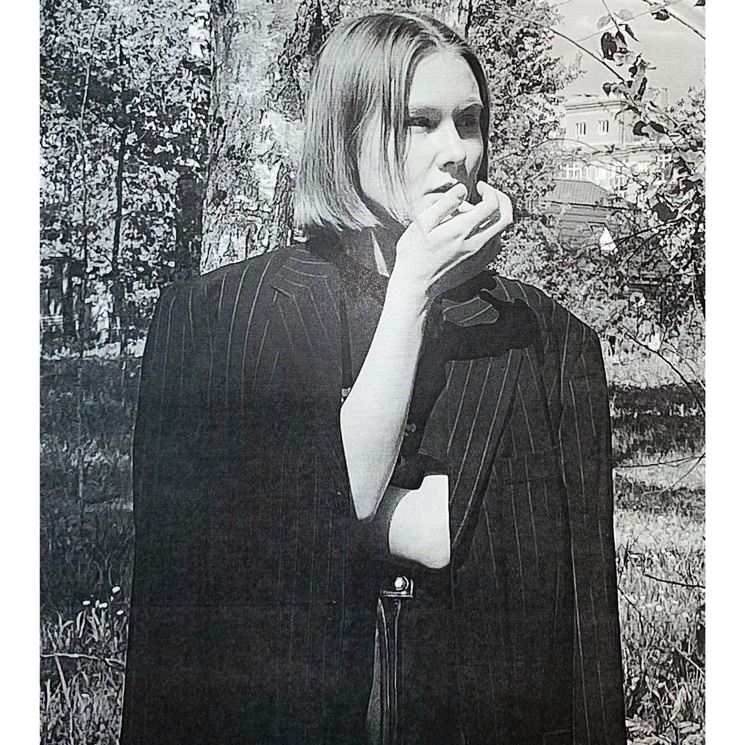 Даша. (digital+printer)