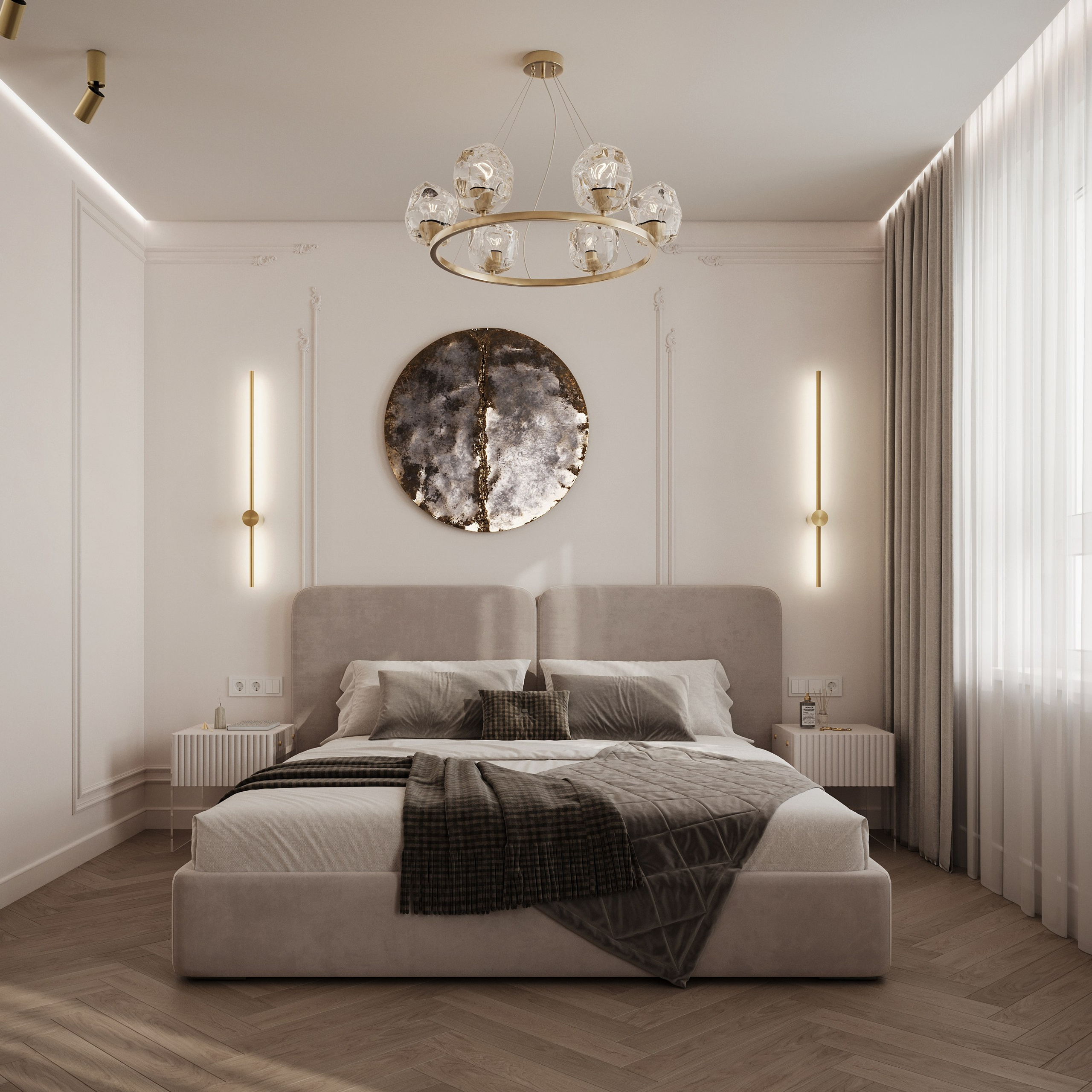 Спальня. LAW.DES / ДИЗАЙНЕР ИНТЕРЬЕРОВ