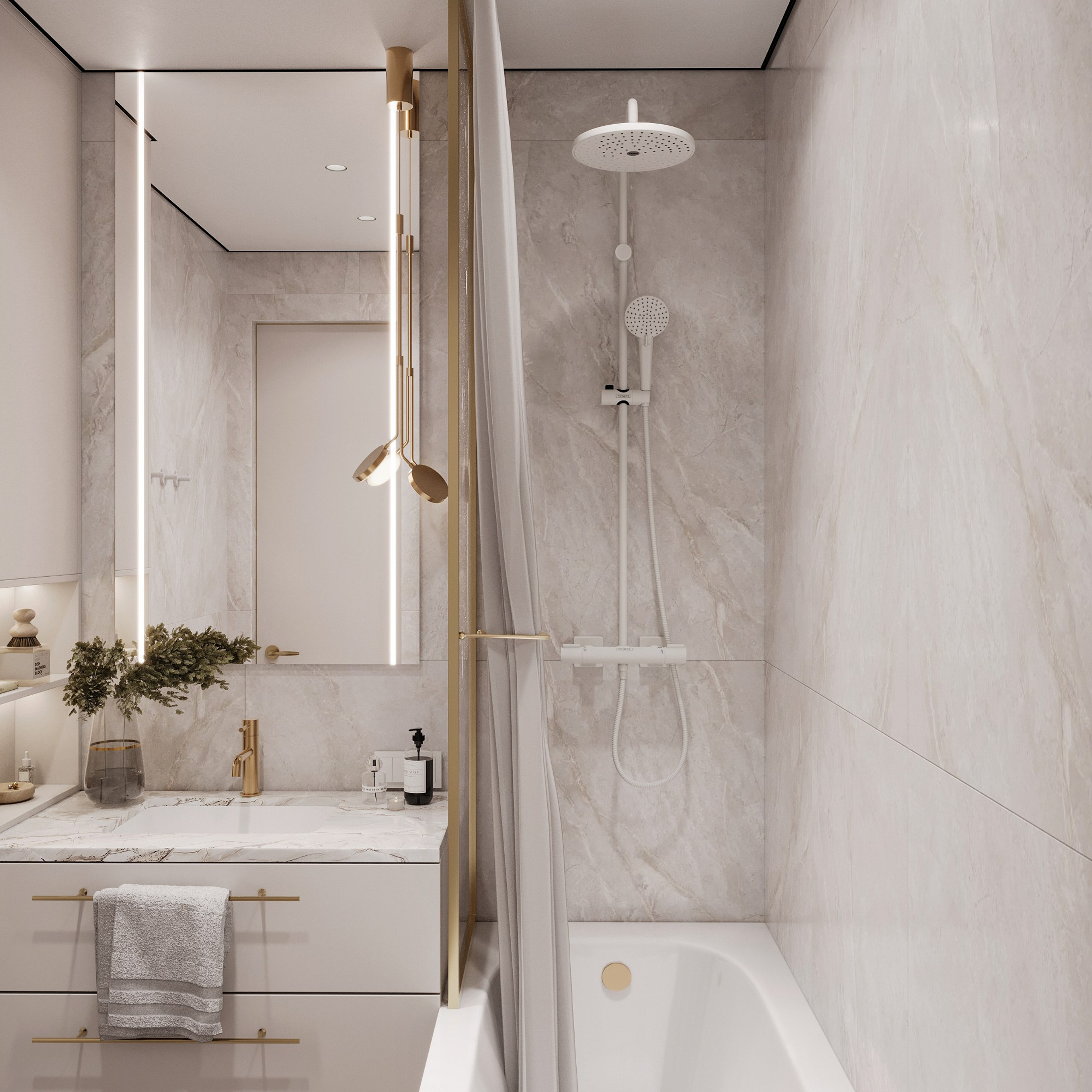 Ванная комната и санузел. LAW.DES / ДИЗАЙНЕР ИНТЕРЬЕРОВ