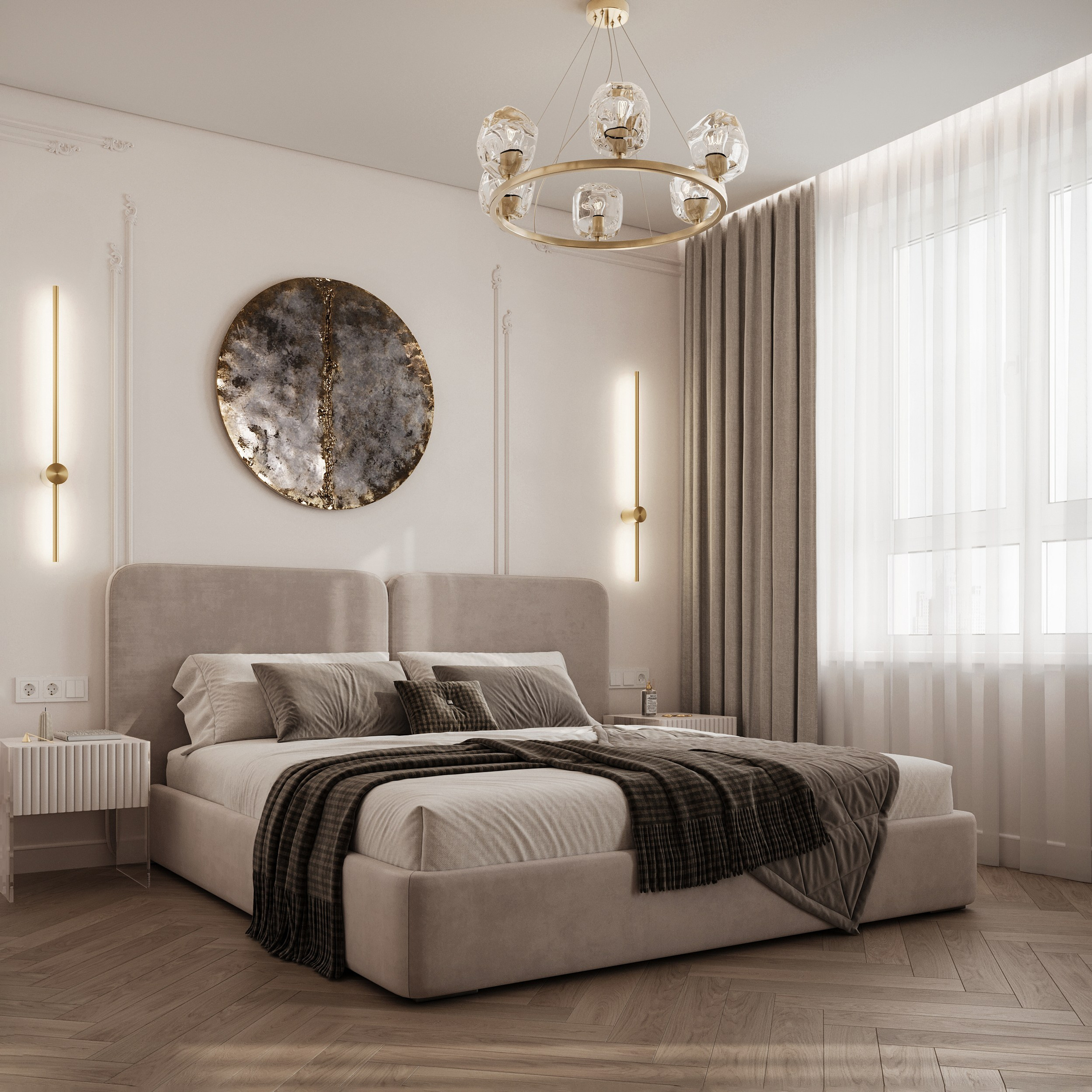 Спальня. LAW.DES / ДИЗАЙНЕР ИНТЕРЬЕРОВ