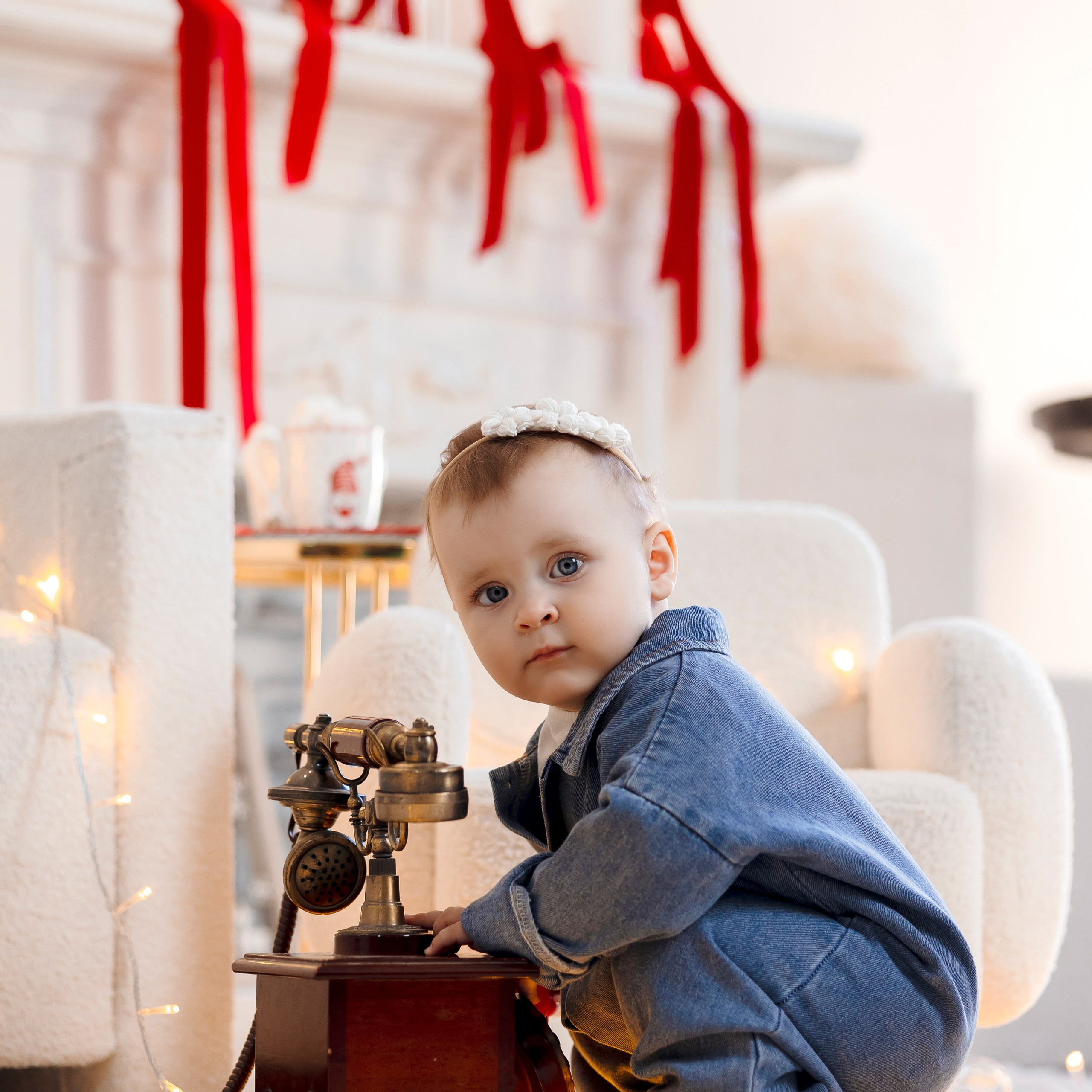 Юля с семьёй