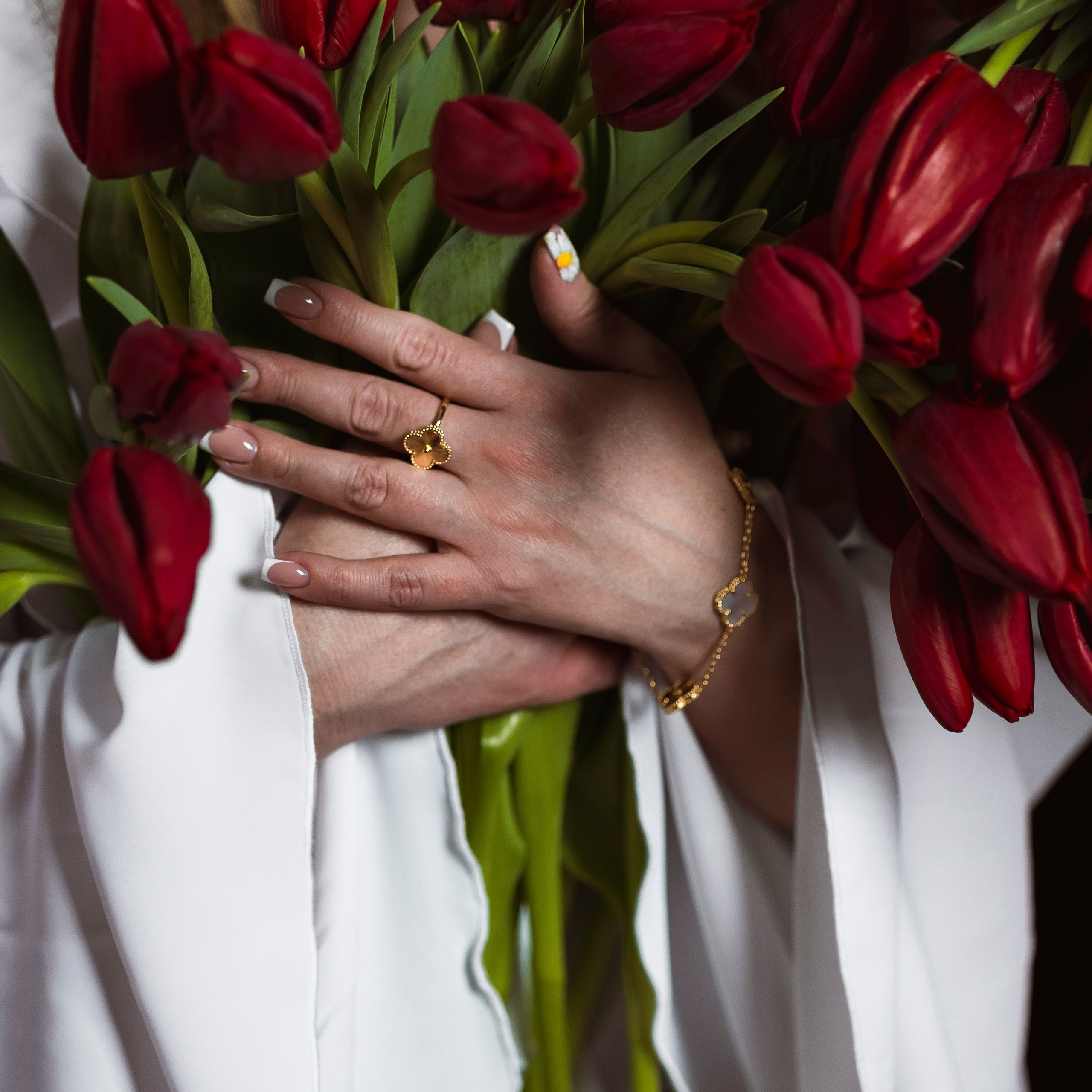 Фотосессия с цветами