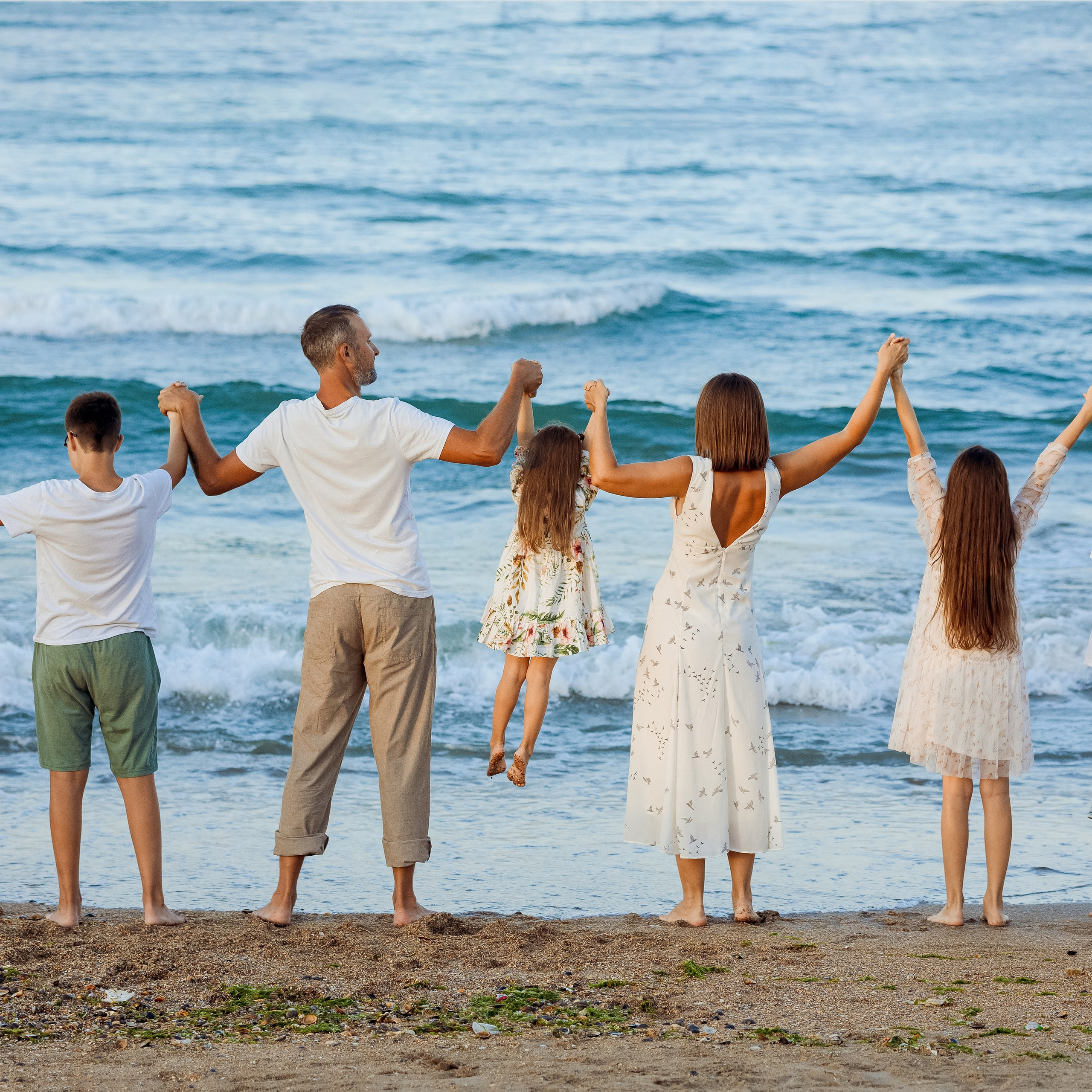 Юлия с семьёй