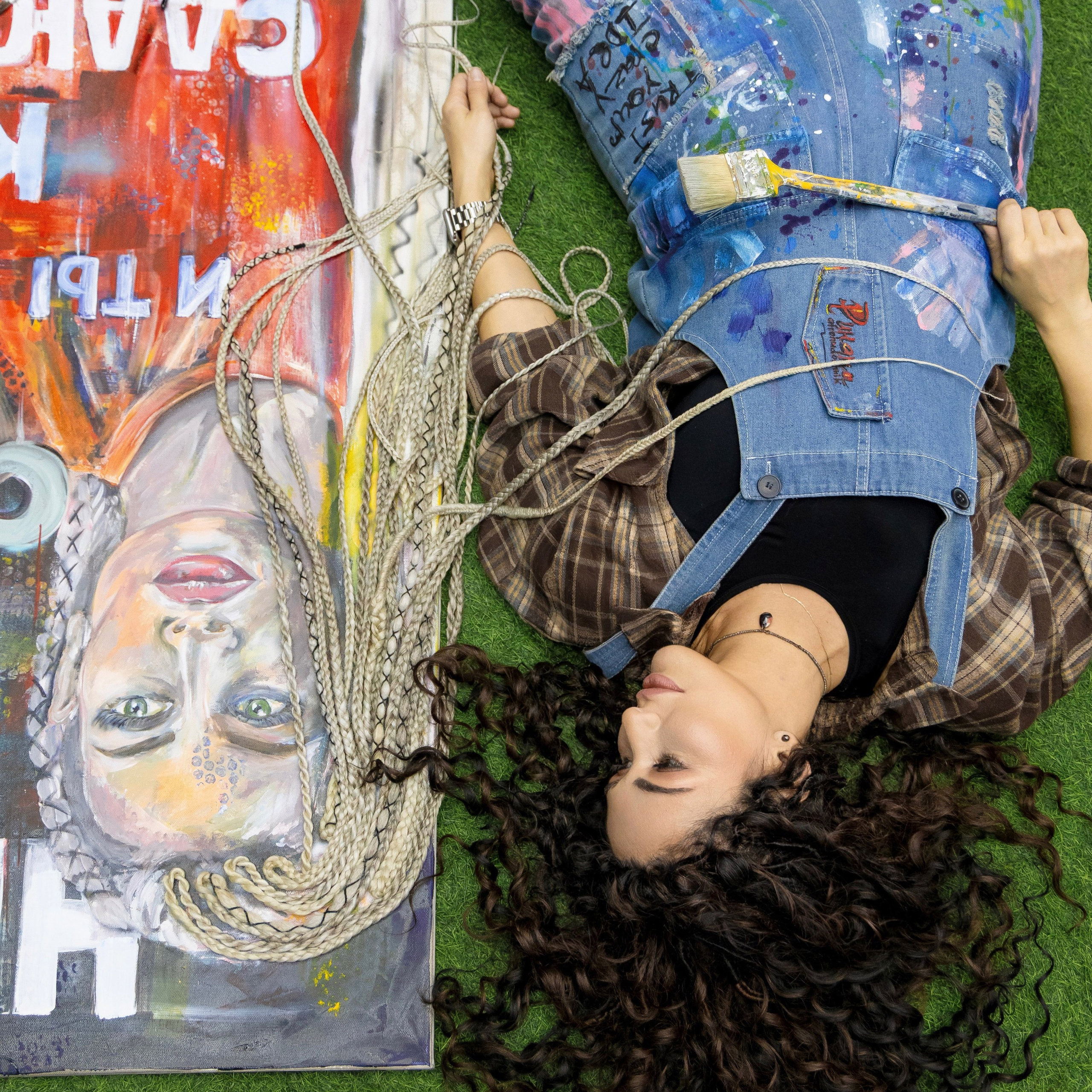 Рината афрохудожник