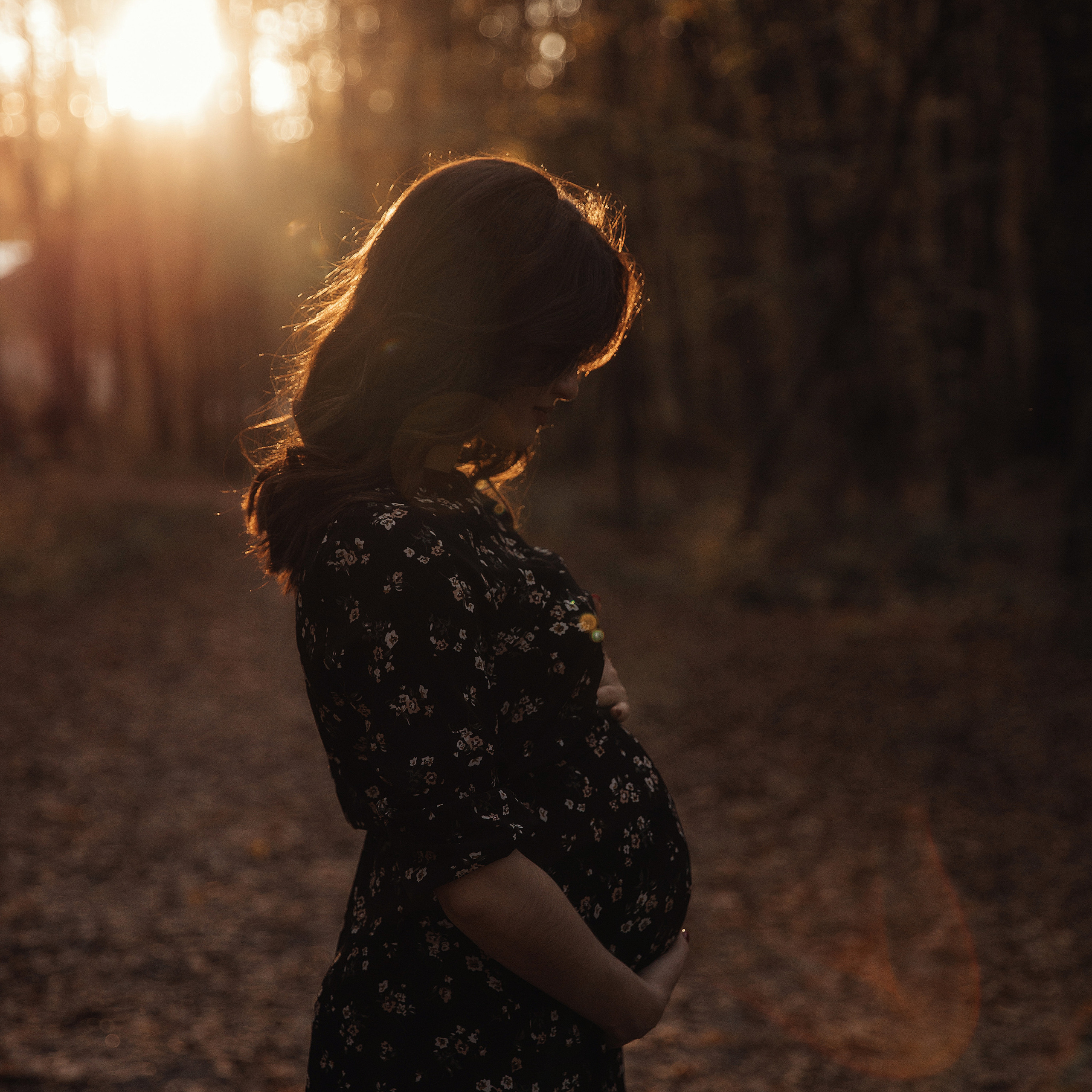 На природе