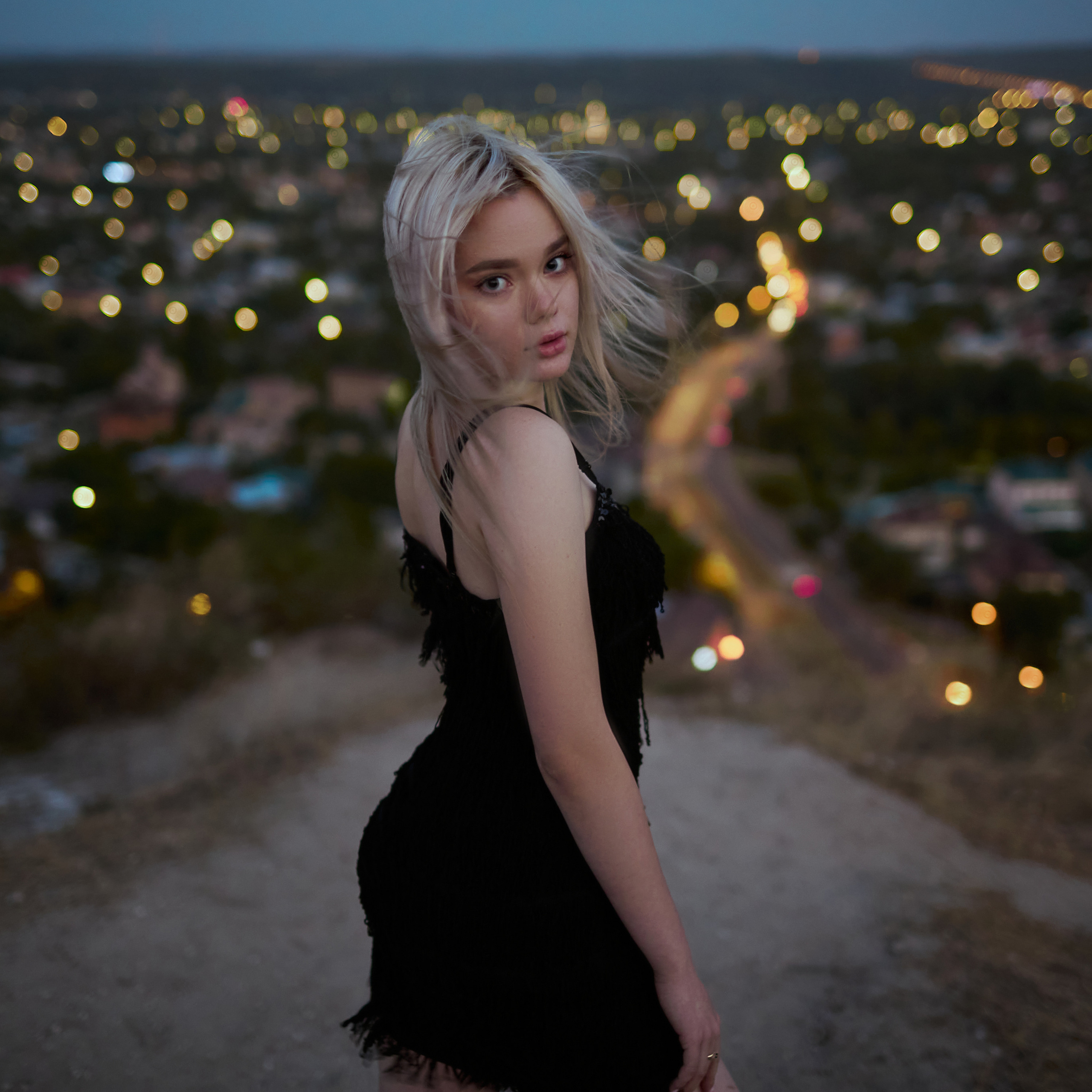 Lera — evening walk near Mashuk