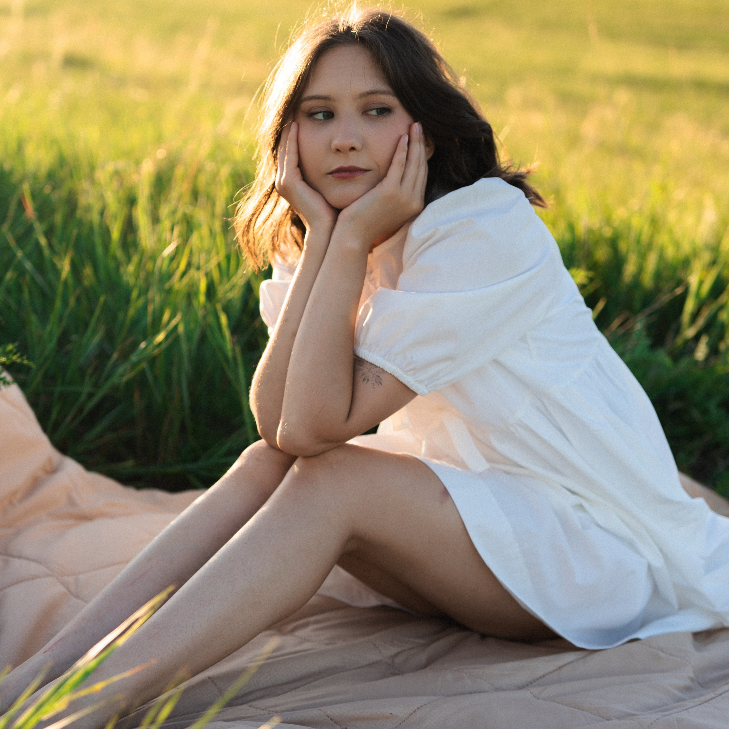 Съемка на природе для Анны