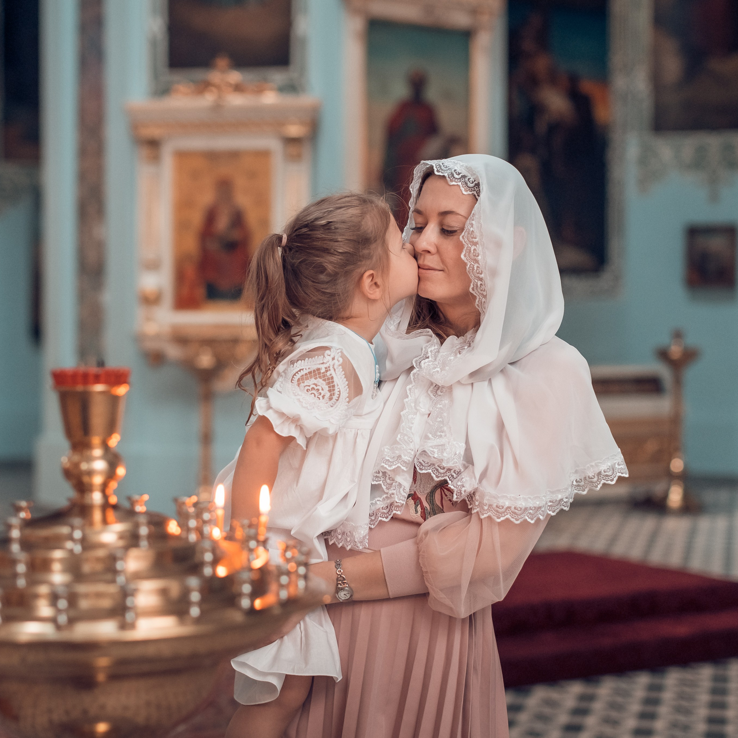 Таинство Крещения Ярославы. Храм Сошествия Святого Духа