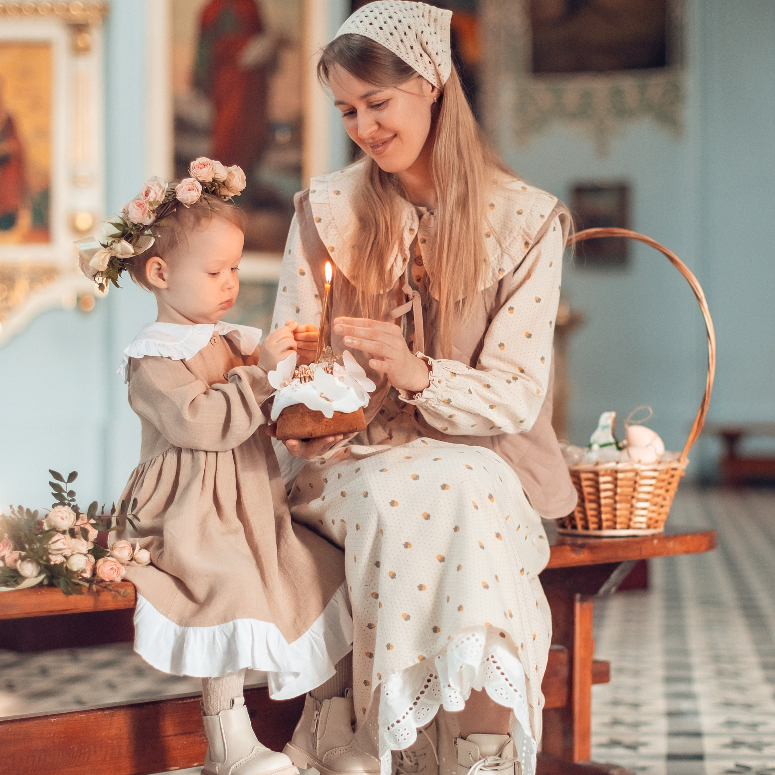 Пасхальная съёмка в Духосошественском соборе