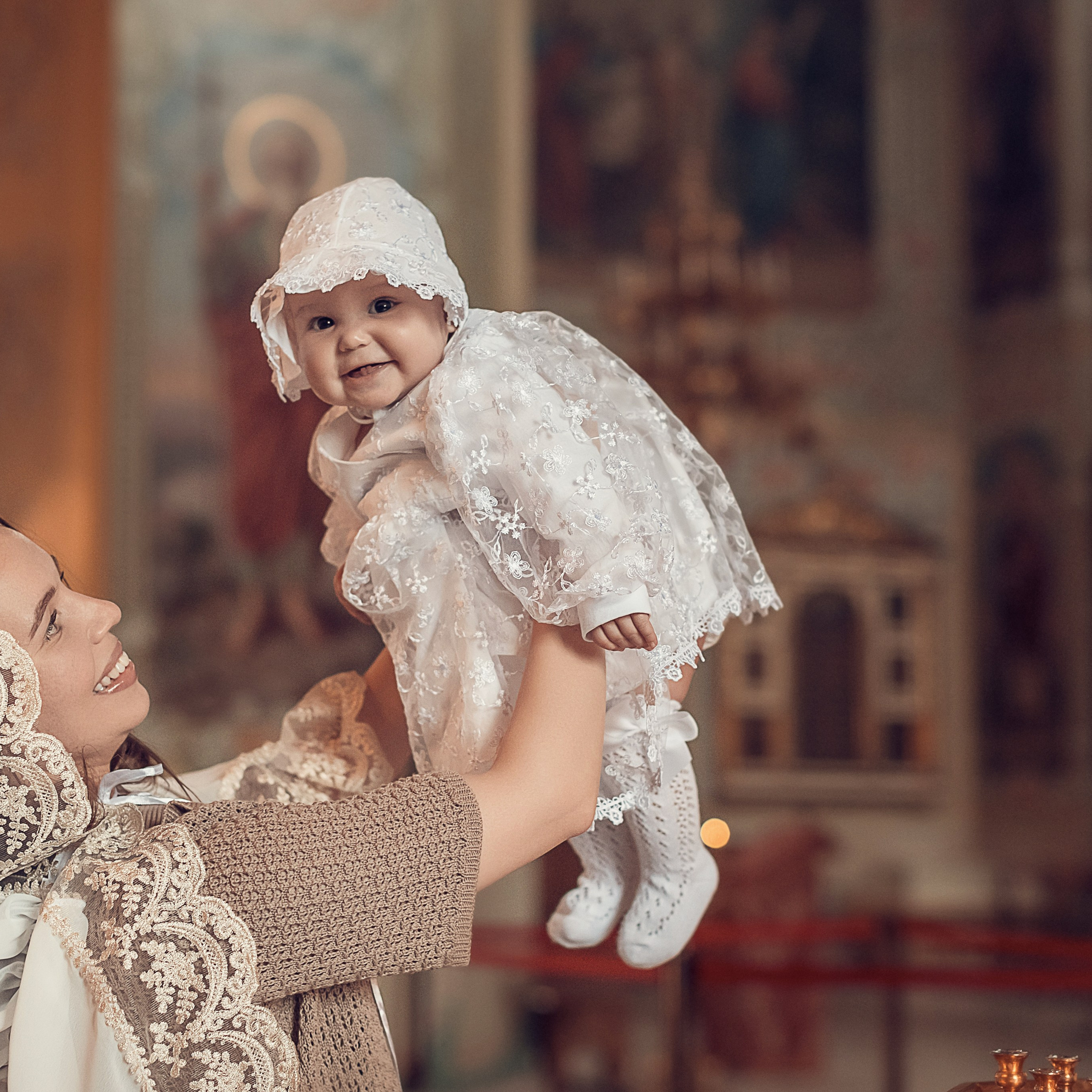Таинство Крещения Марии в соборе Покрова Божьей Матери