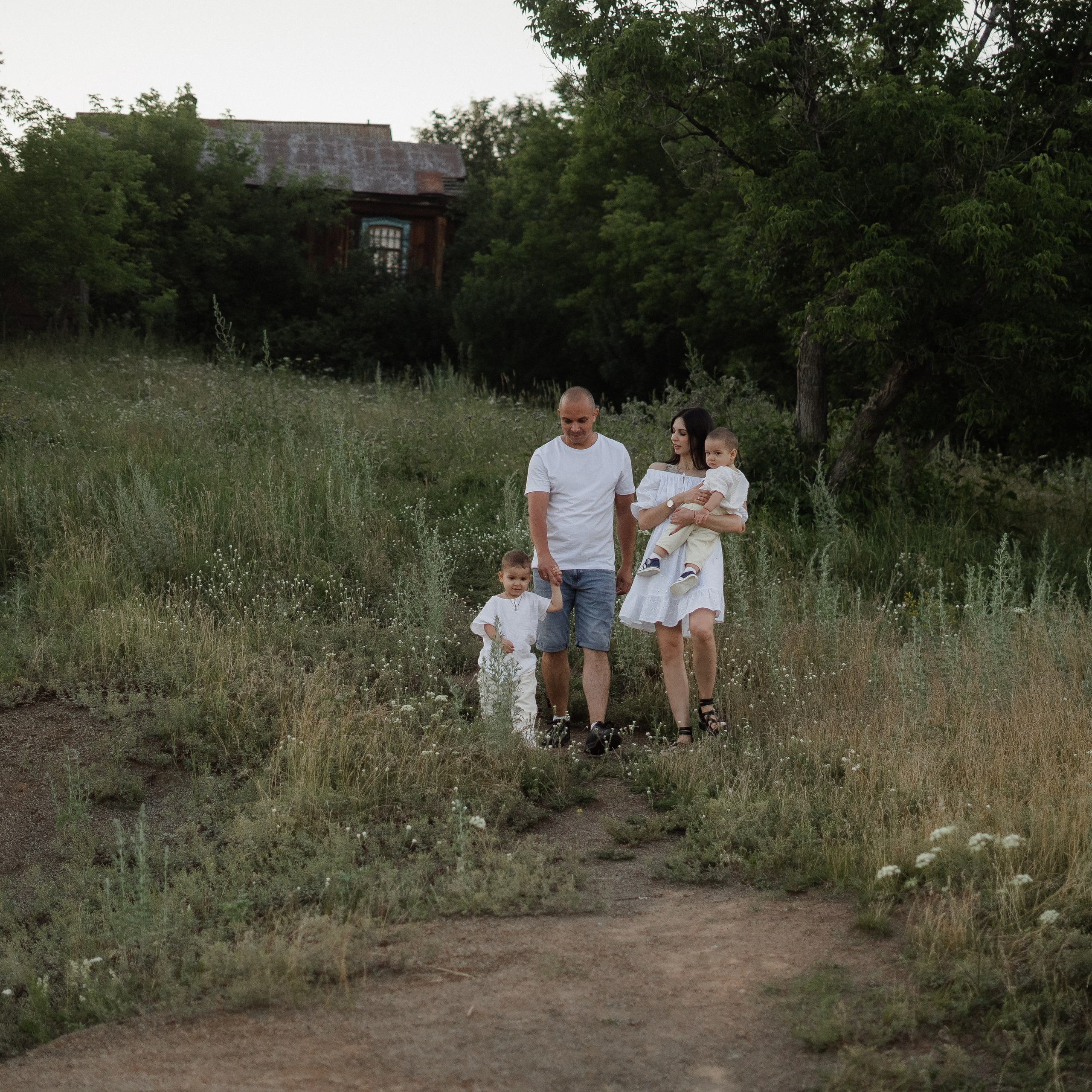 Аня, Денис, Ямиль и Даня