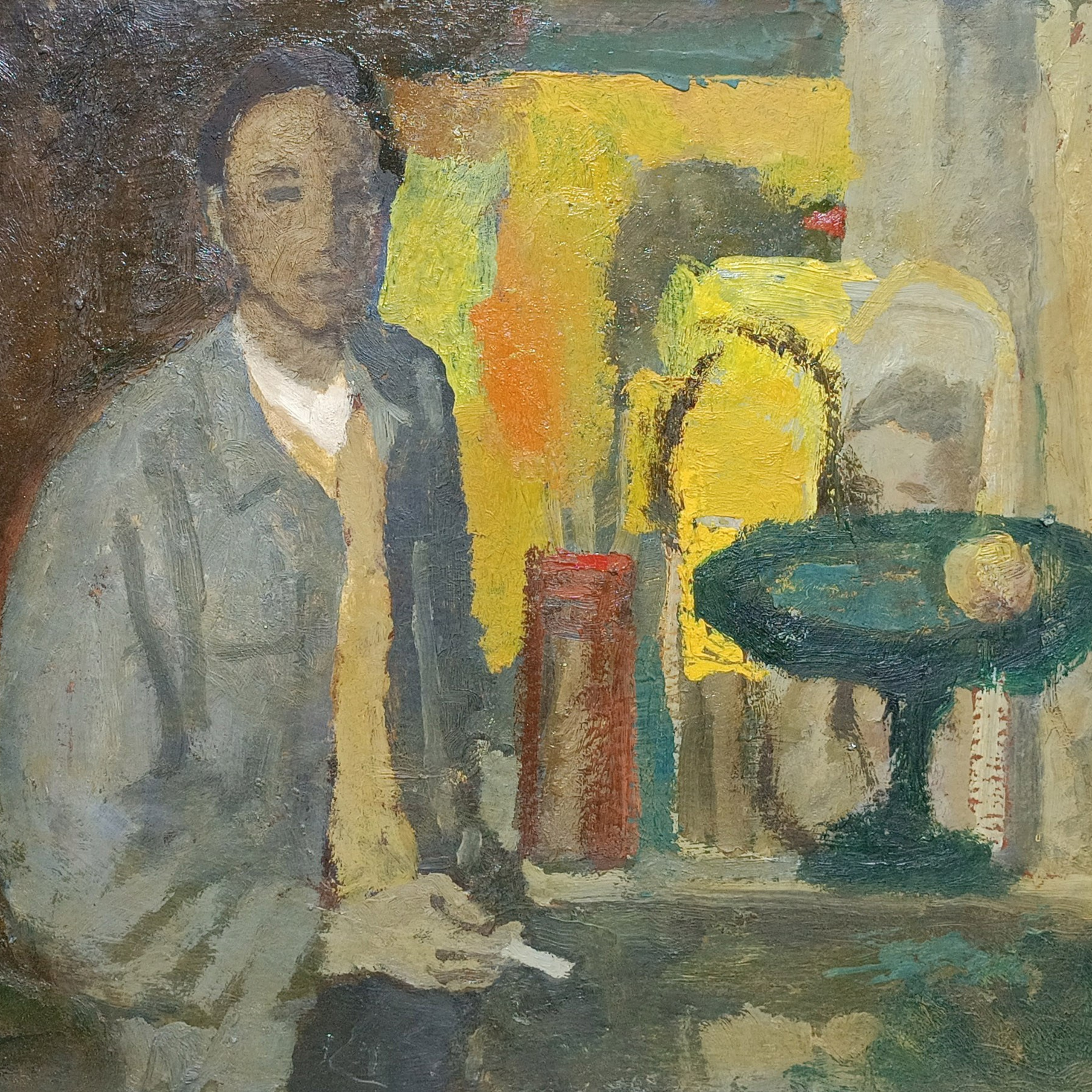 «Мужчина с сигаретой» 1980 год