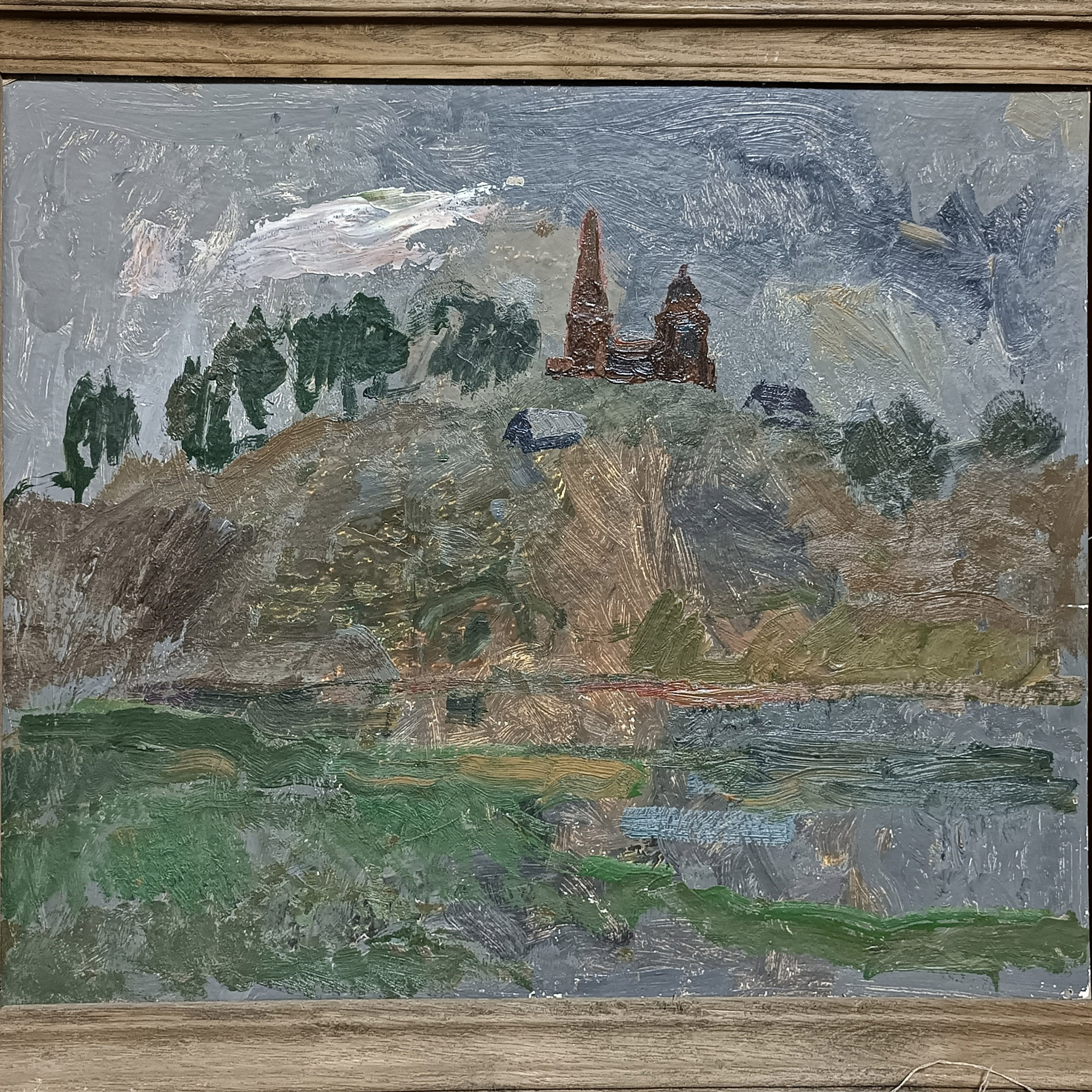 «Пейзаж в Софрино» 1982 год