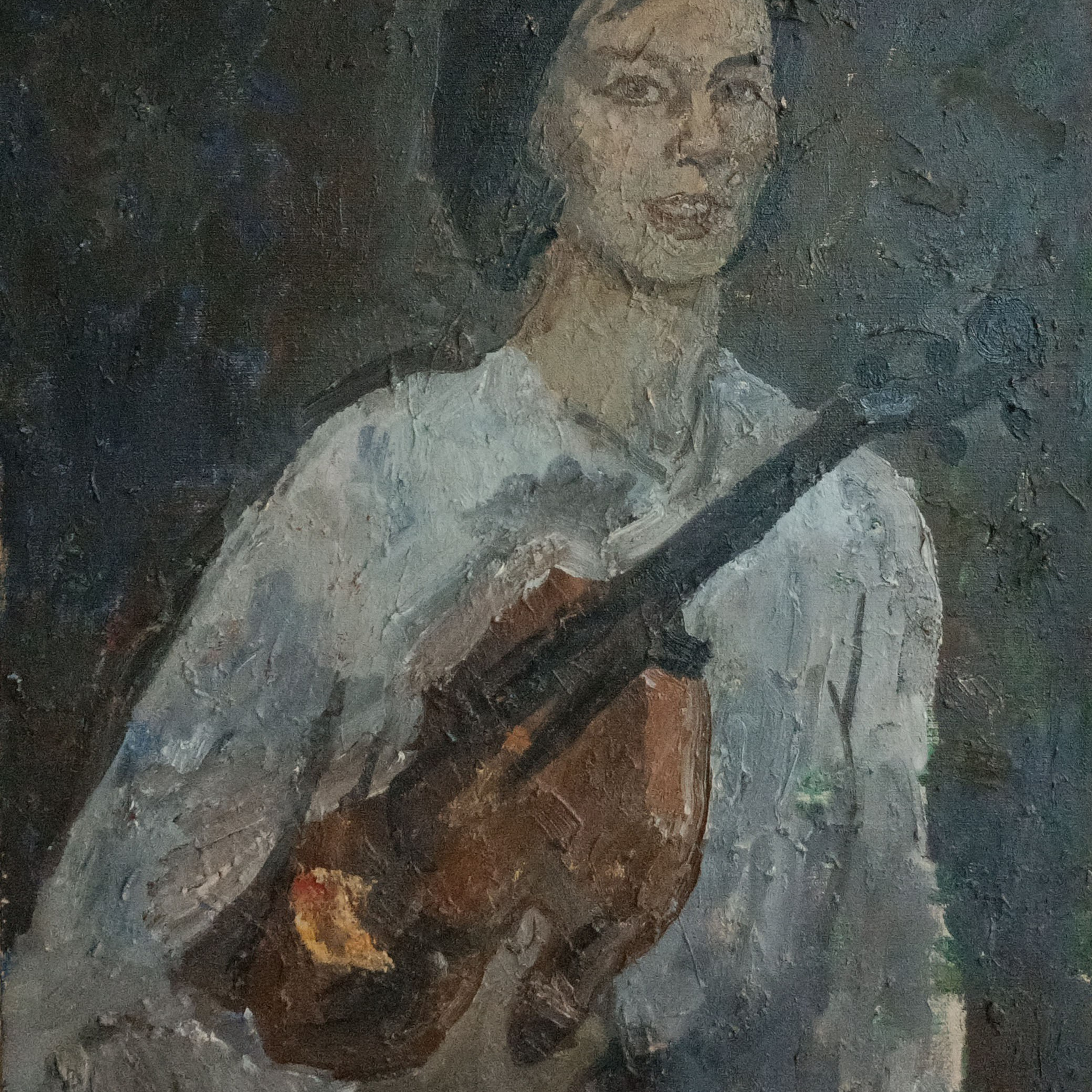 «После концерта. Скрипачка» 1980 год