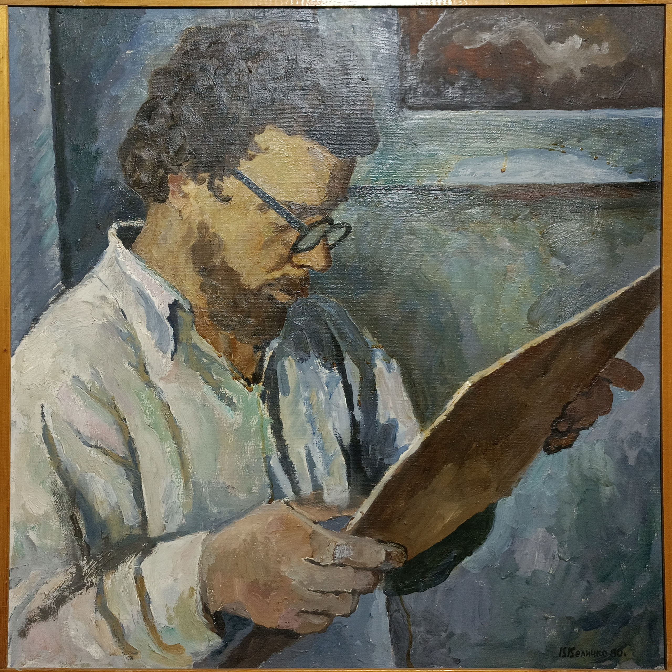 «Портрет Л.Пузина» 1980 год