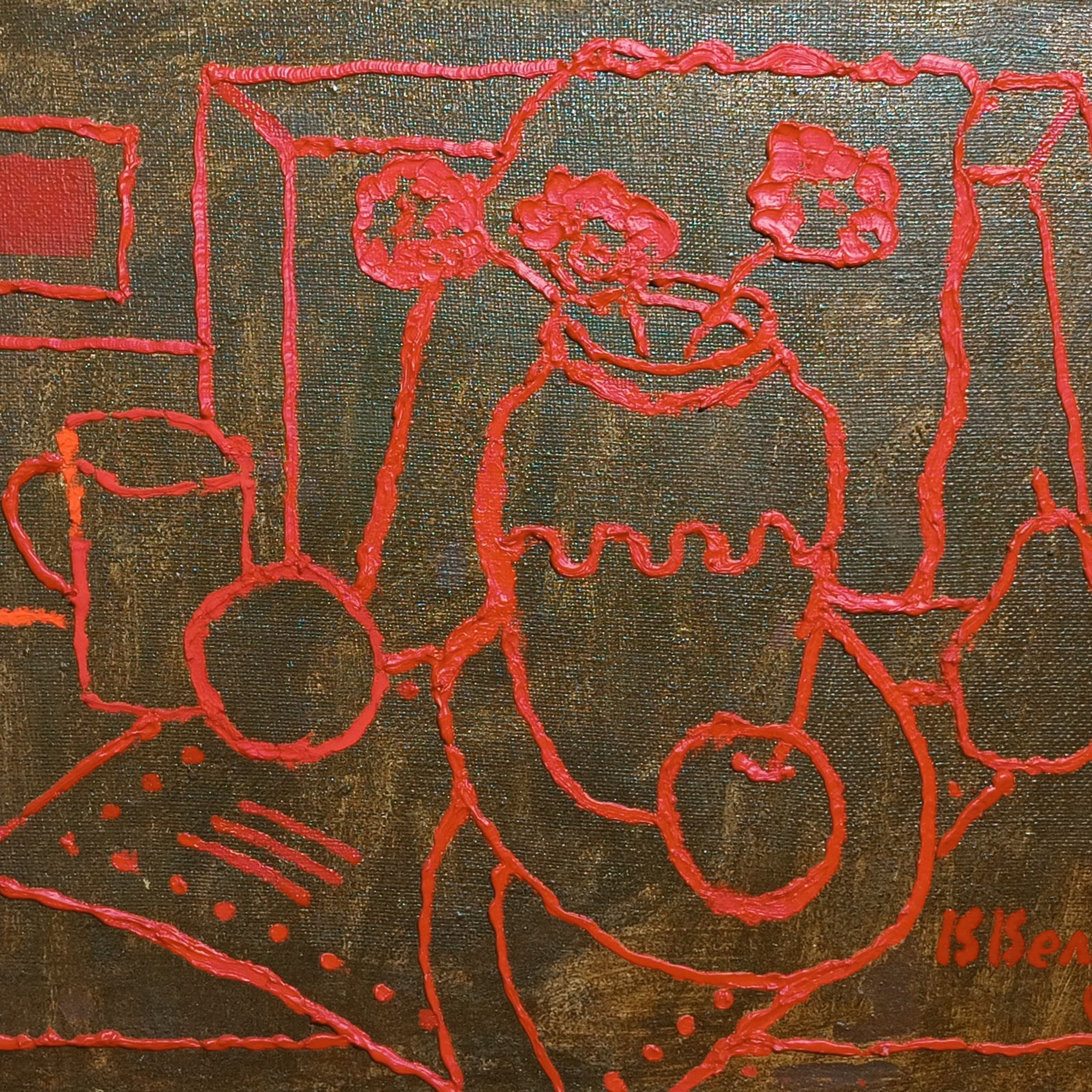 «Красный натюрморт» 2004 год