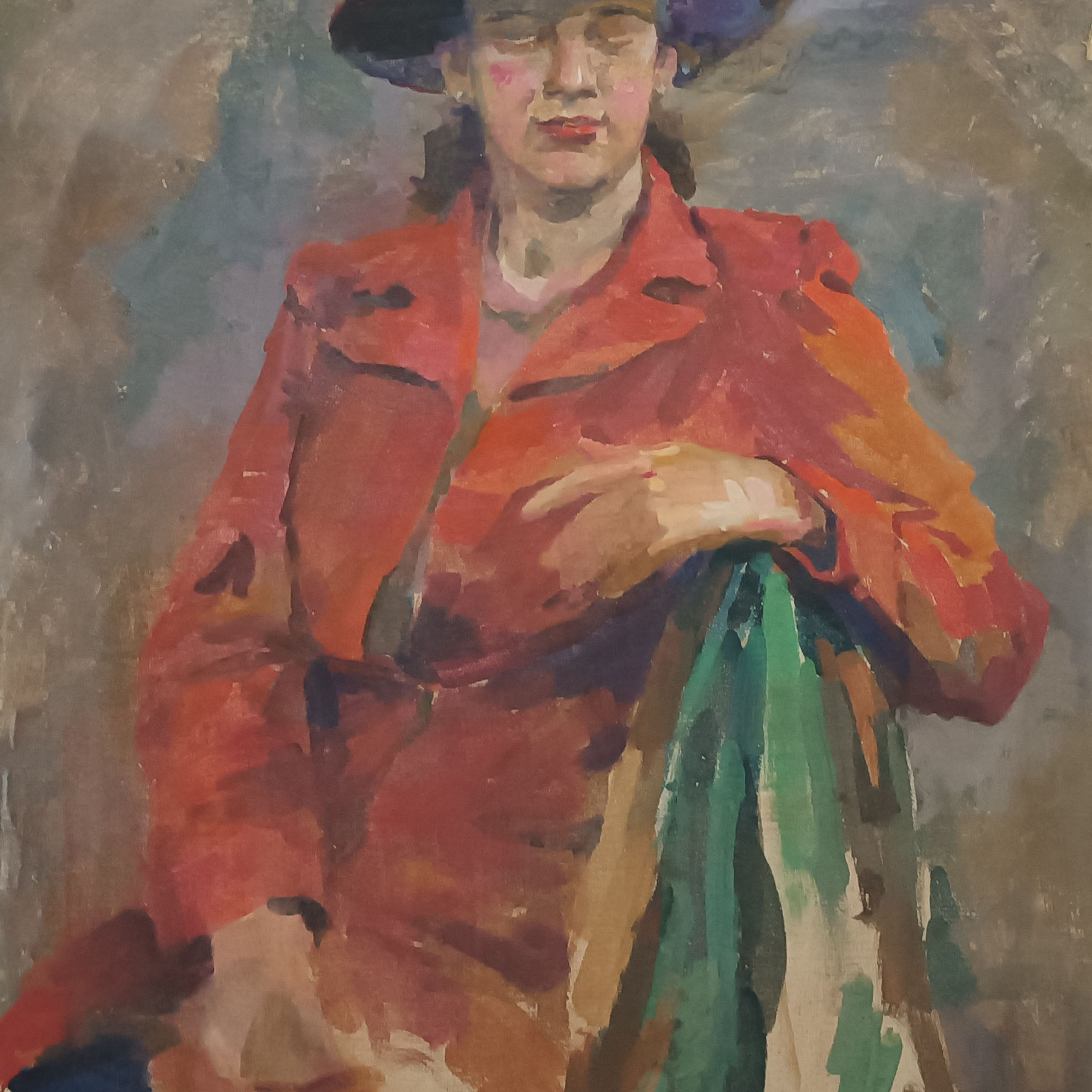 «Женщина в шляпе» 1951 год