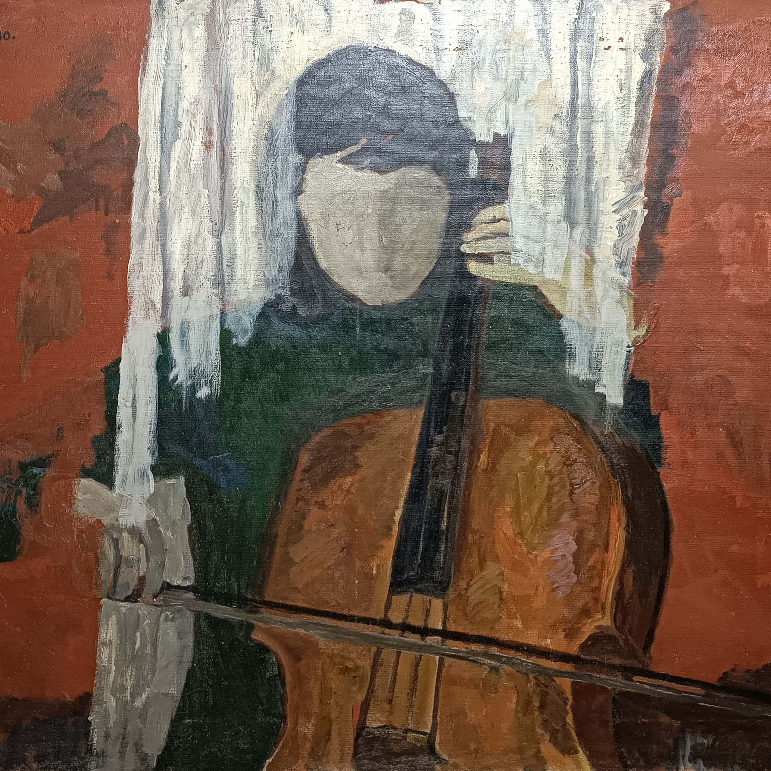 «Девушка и виолончель» 1980 год