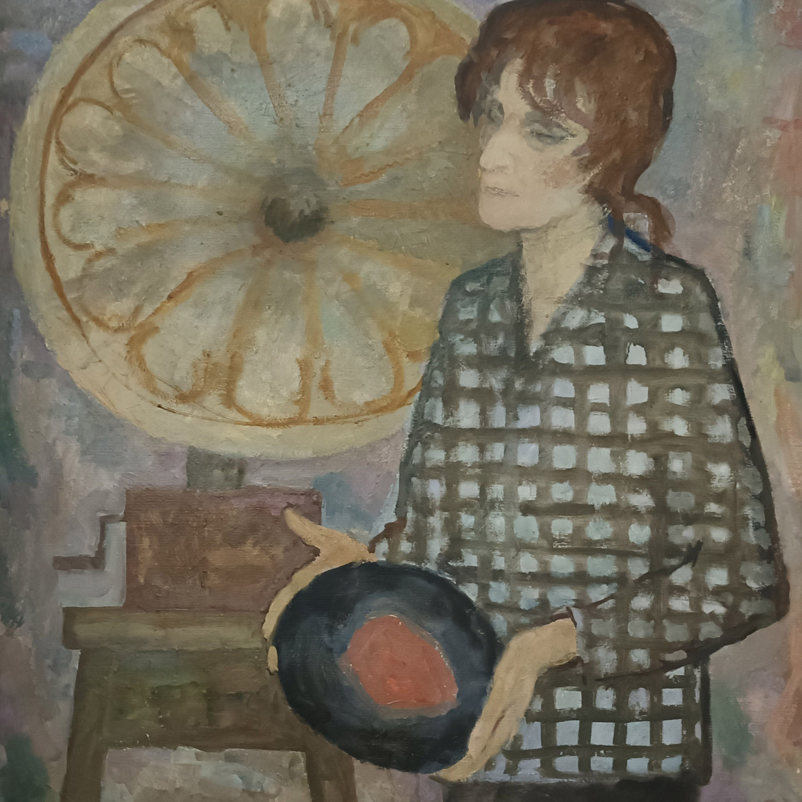 «Любимая пластинка (Портрет И.Вилковир)» 1975 год