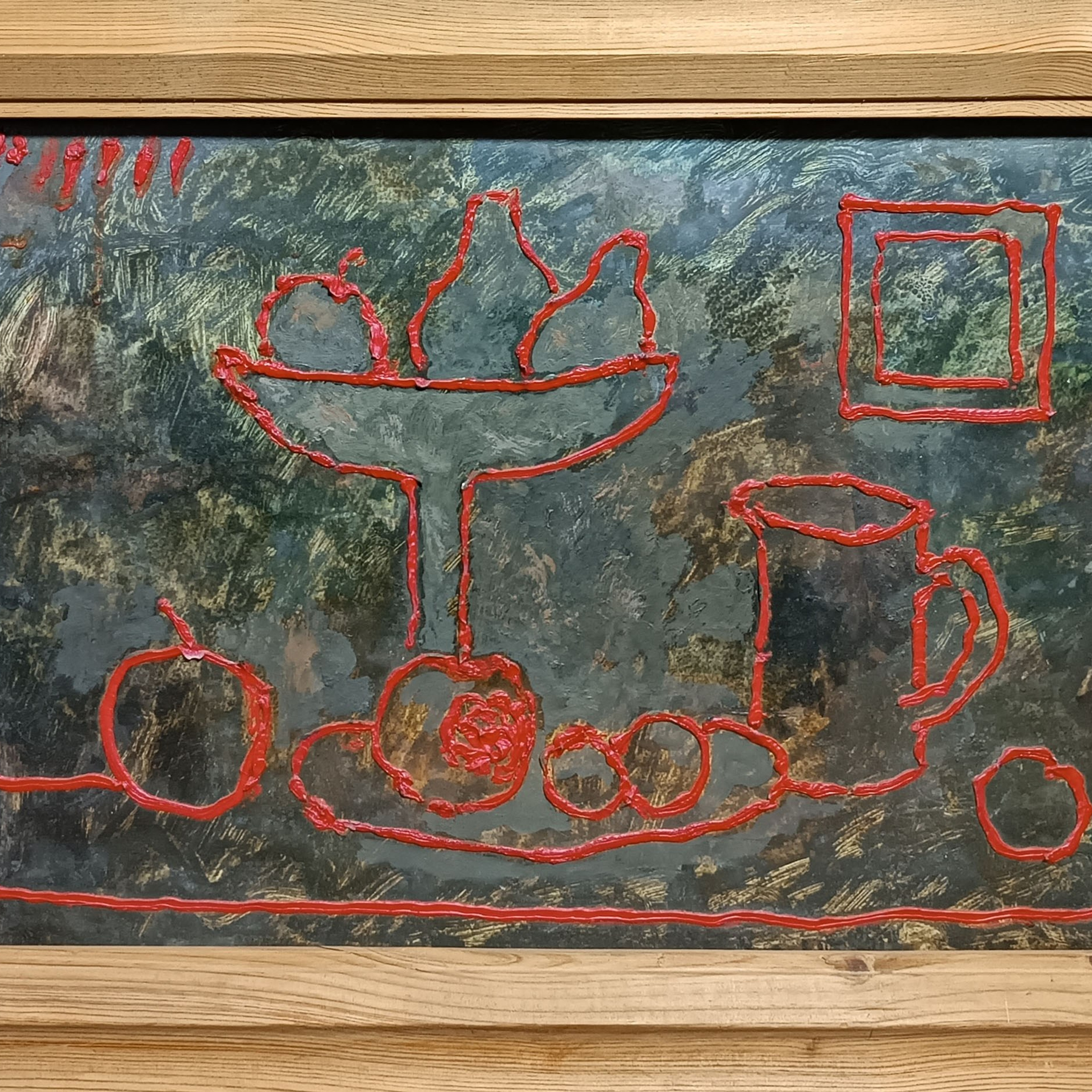 «Красный натюрморт» 2002 год