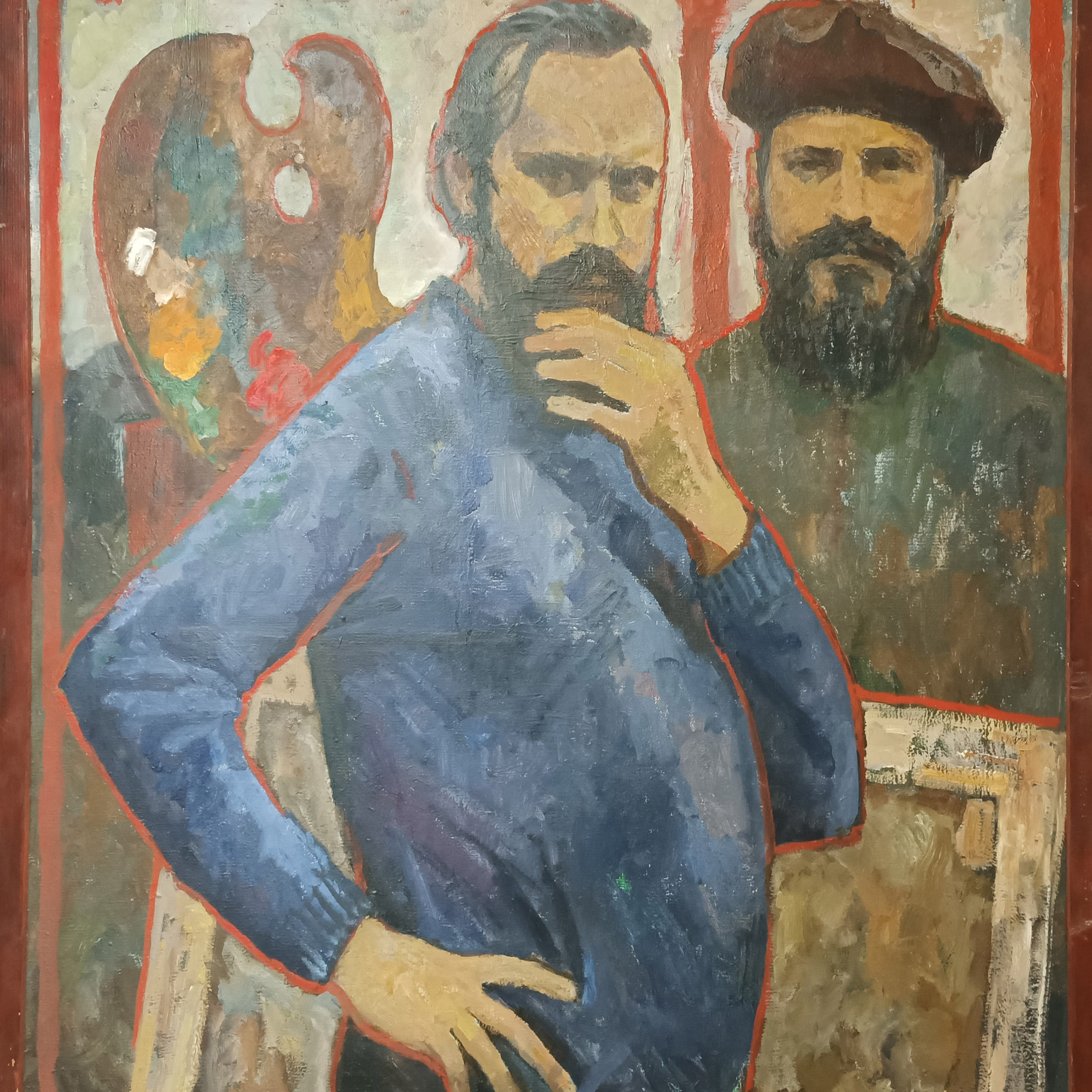 «Портрет художника Р. М. Дмитриева» 1977 год