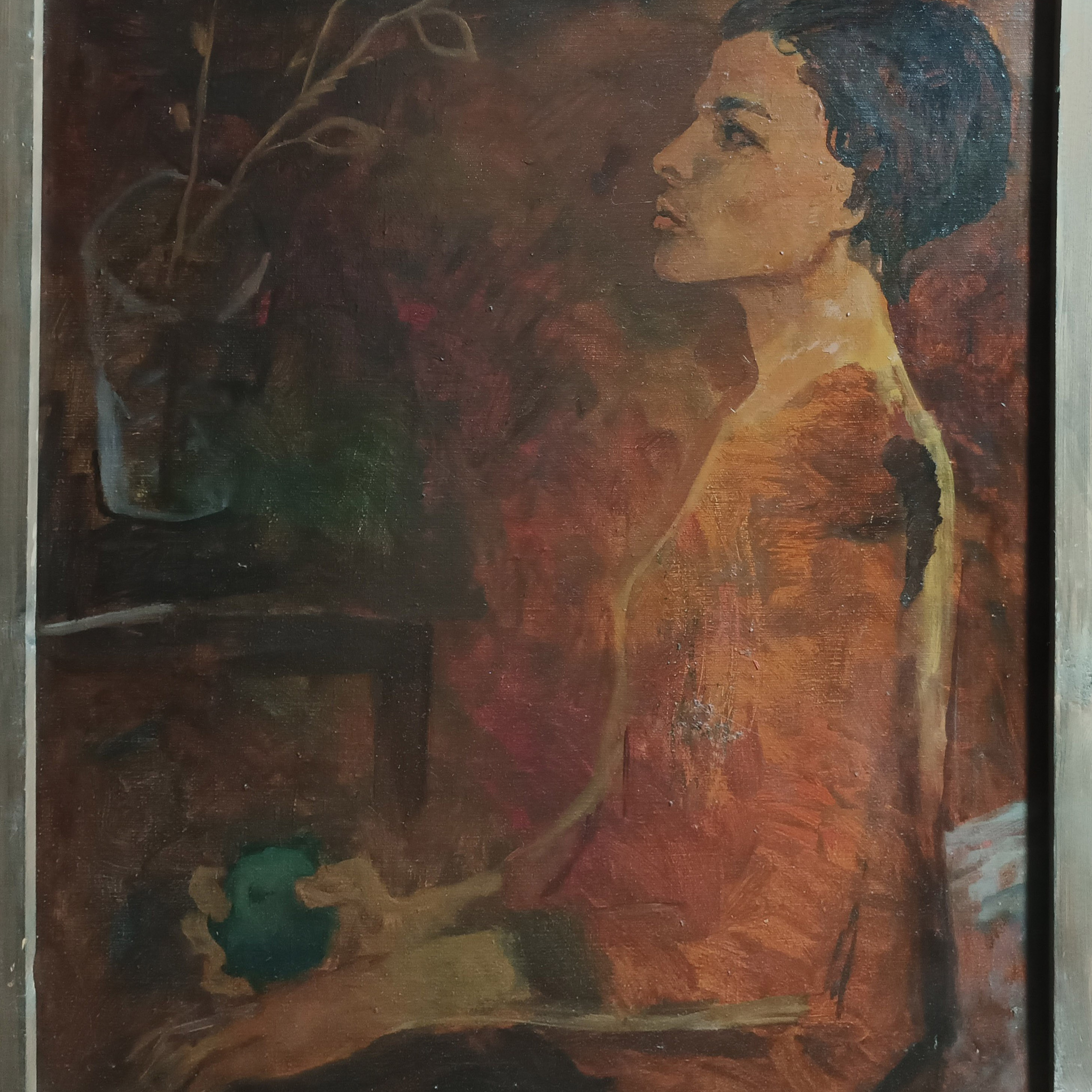 «Женщина с зеленым яблоком» 1975 год