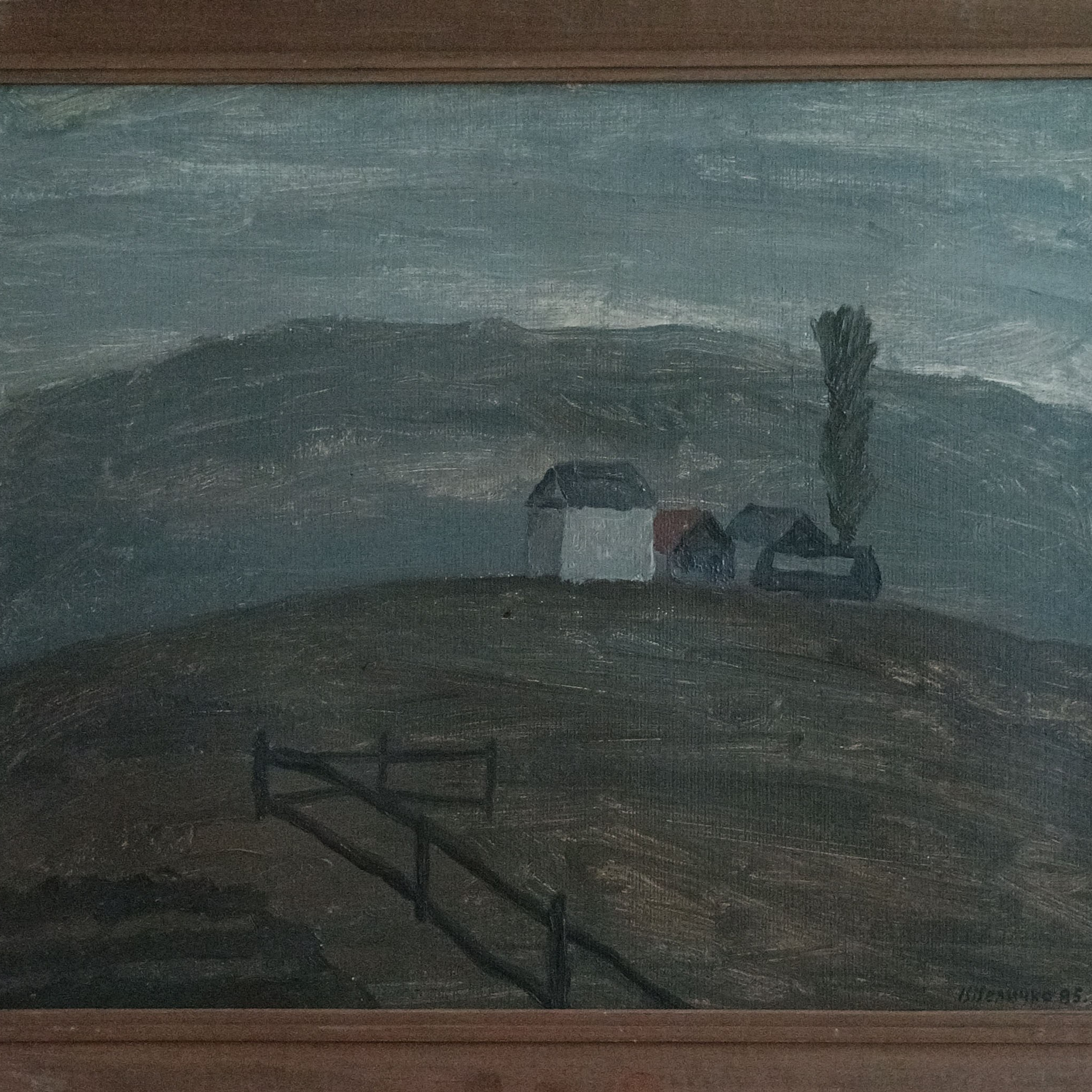 «Пейзаж с белым домиком» 1985 год