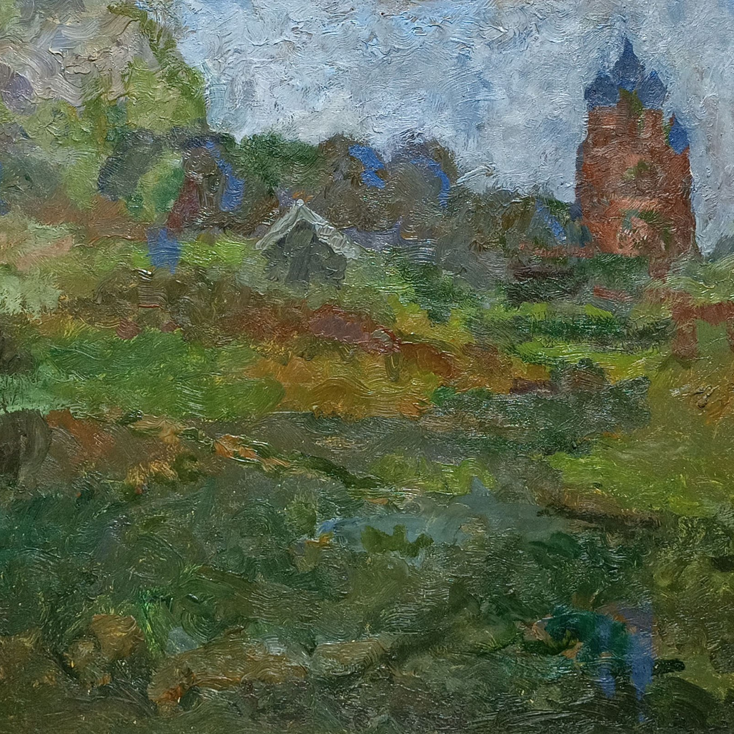 «Пейзаж под Гороховцем» 1981 год