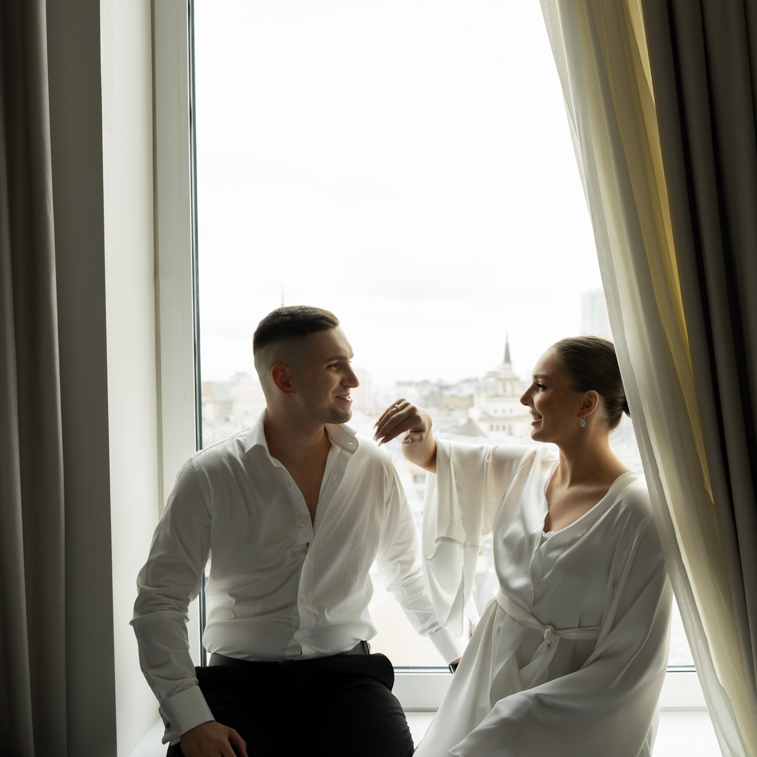 Влад и Катя Marriott и Савеловский загс. Свадебный фотограф Москва Москвовская область Санкт-Петербург