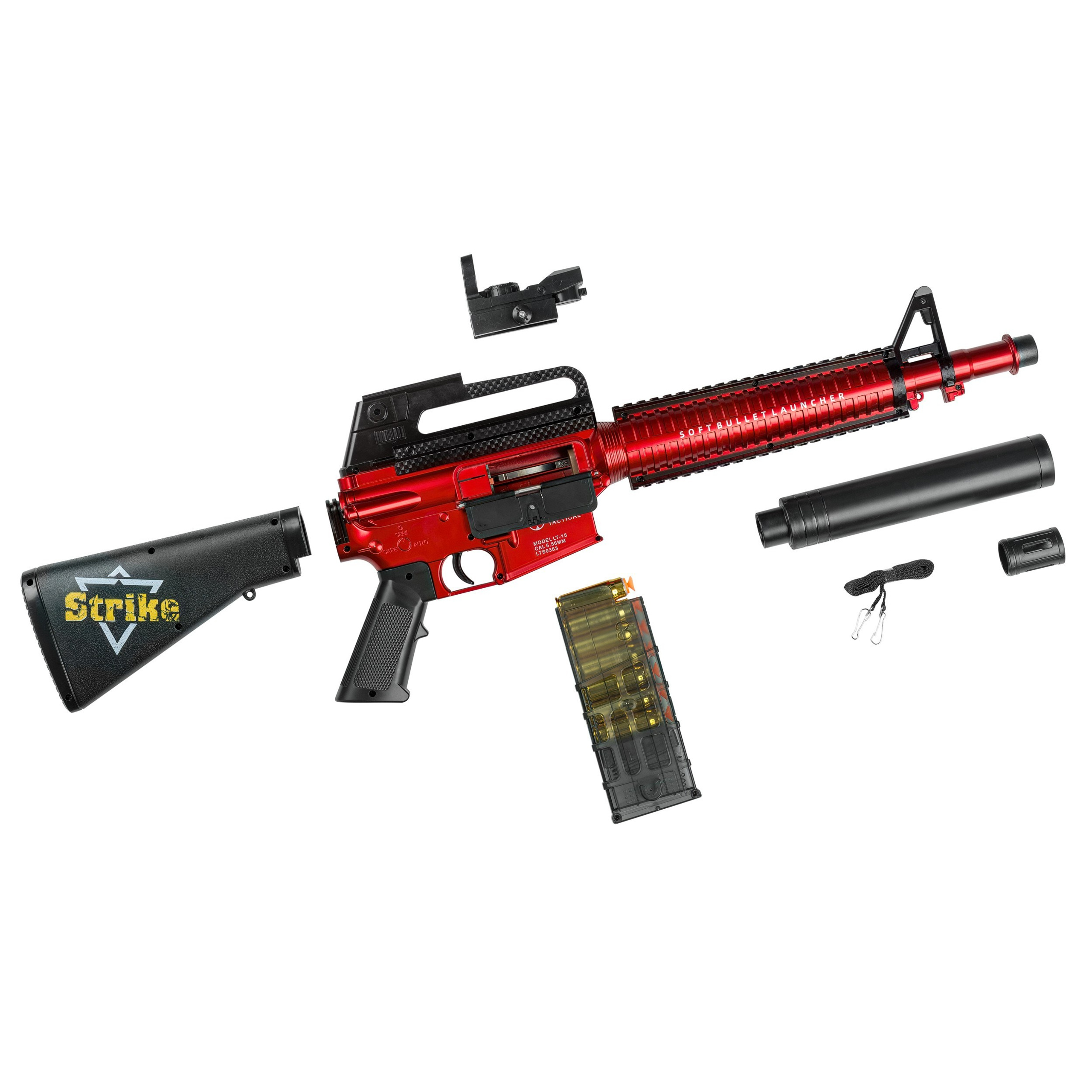 Игрушечный автомат в разборе