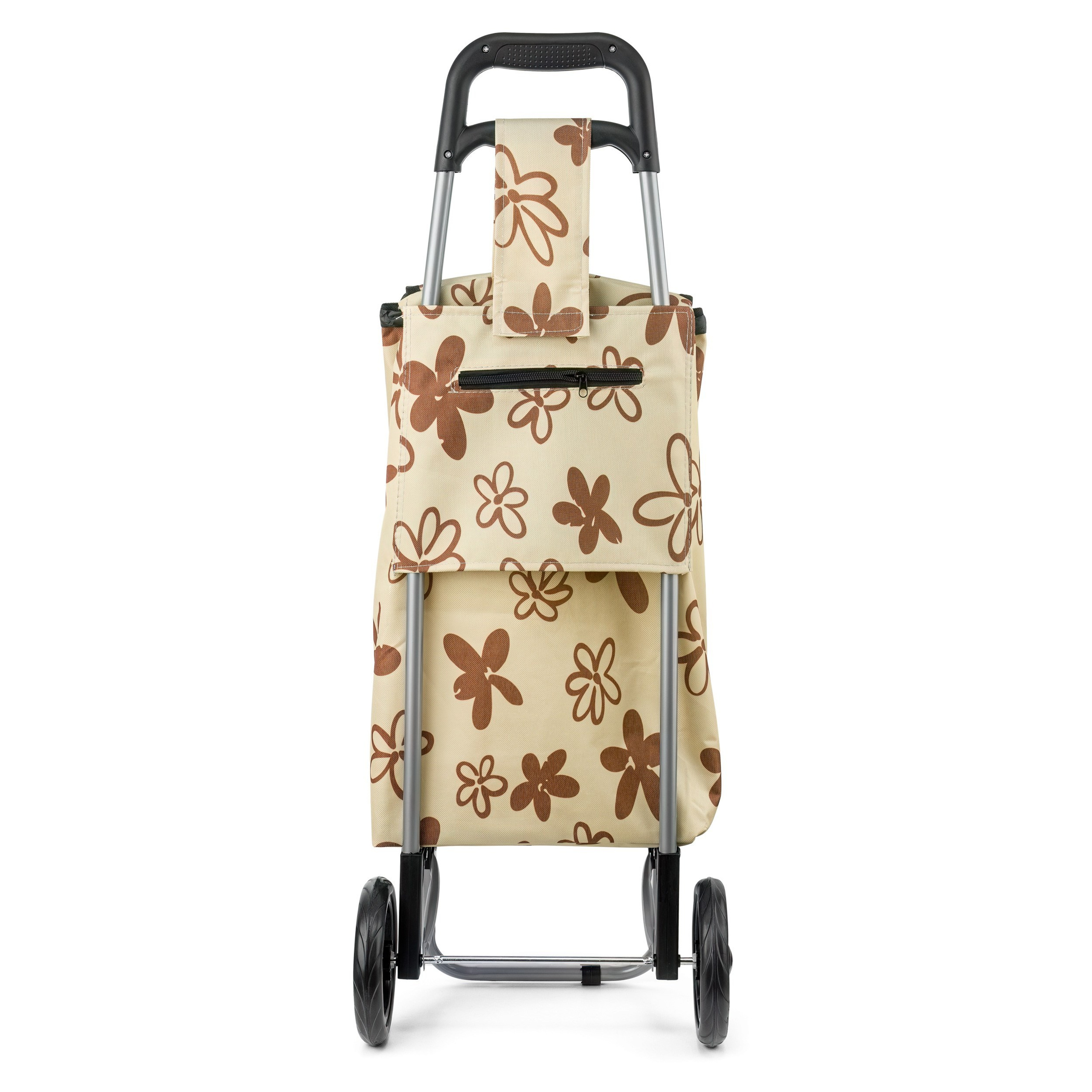 Сумка-тележка с задним карманом