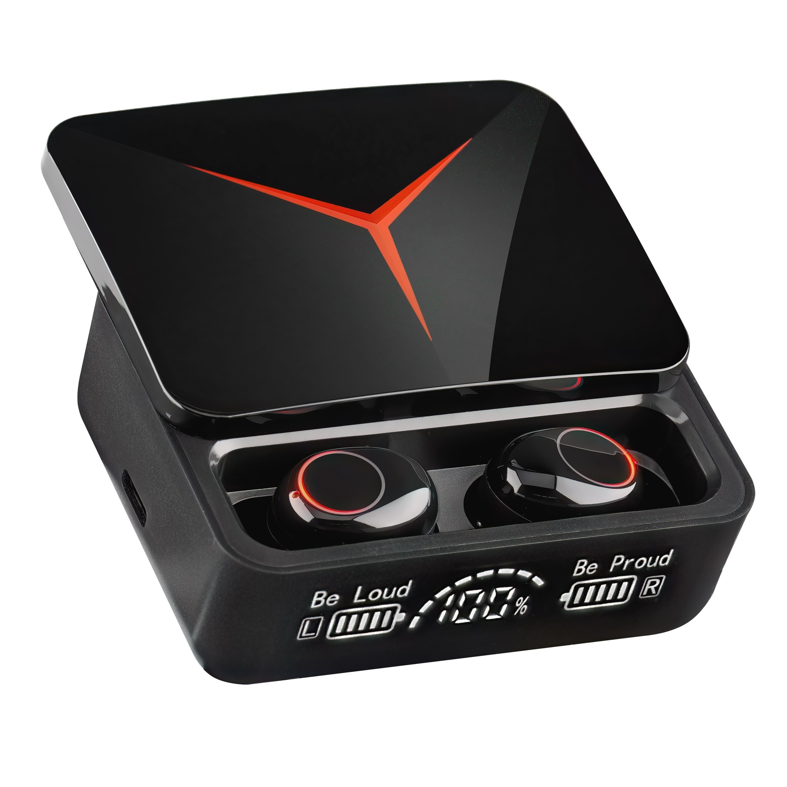 Беспроводные наушники черные